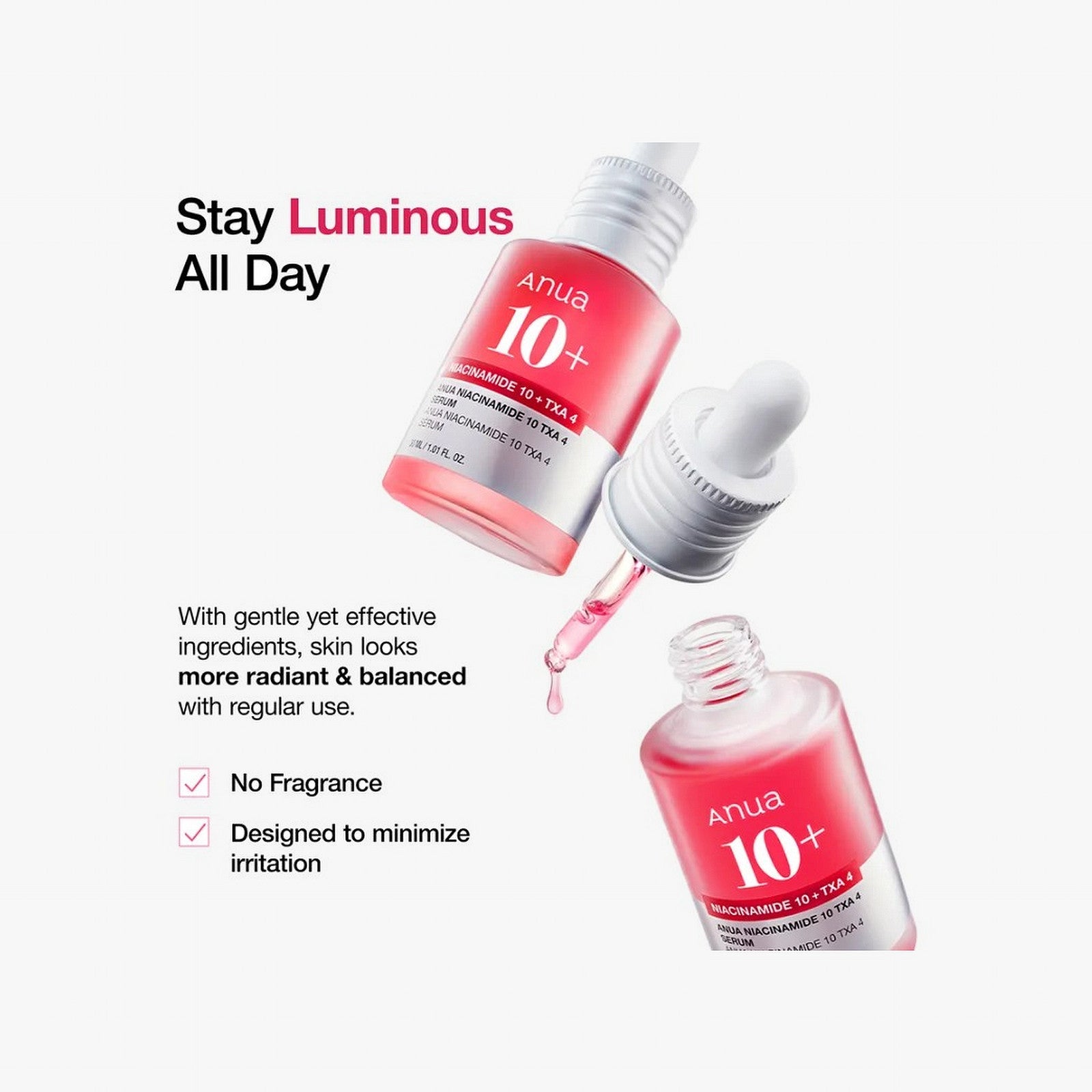 Anua Niacinamide 10% + TXA 4% Serum 30ml