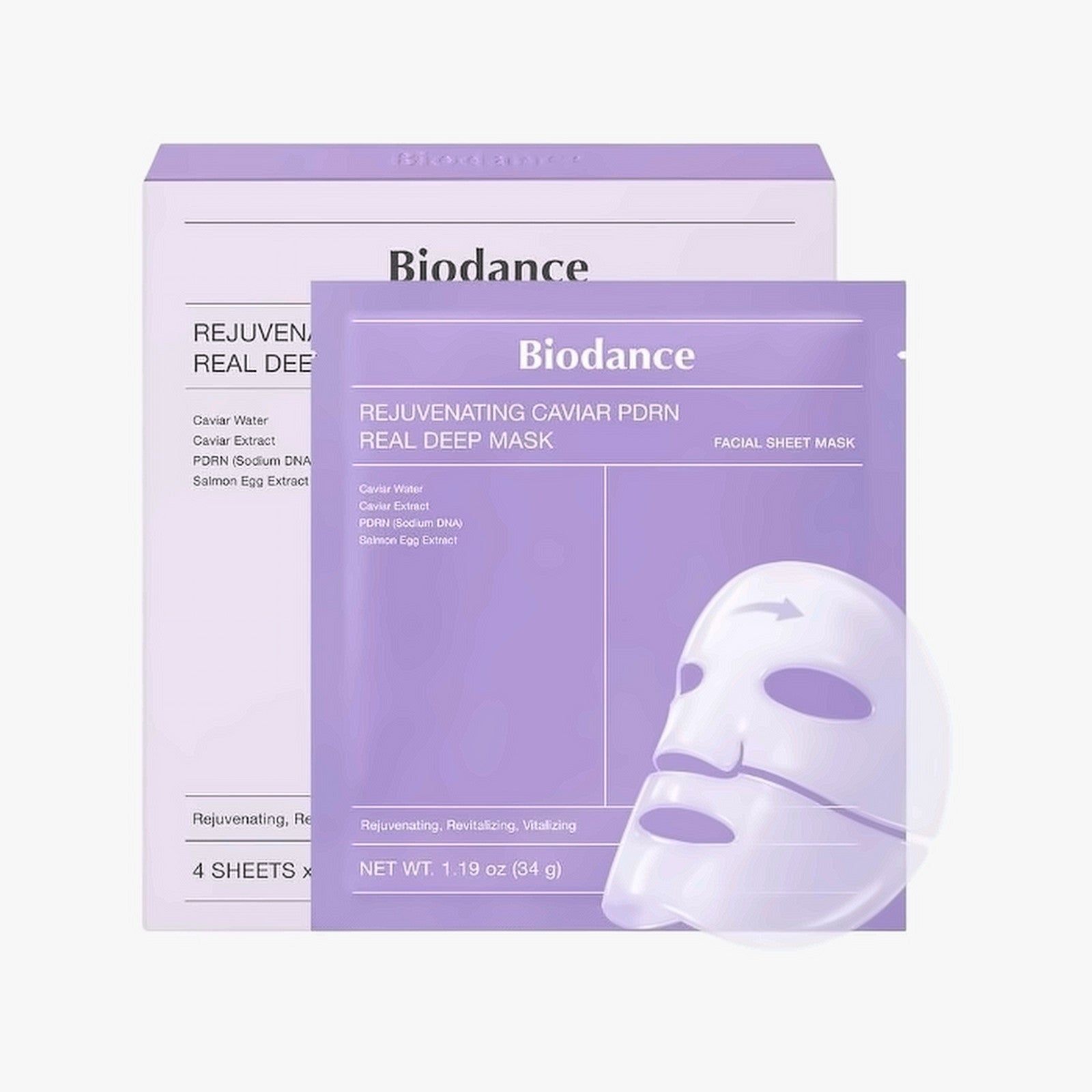 Biodance Rejuvenating Caviar PDRN Real Deep Mask