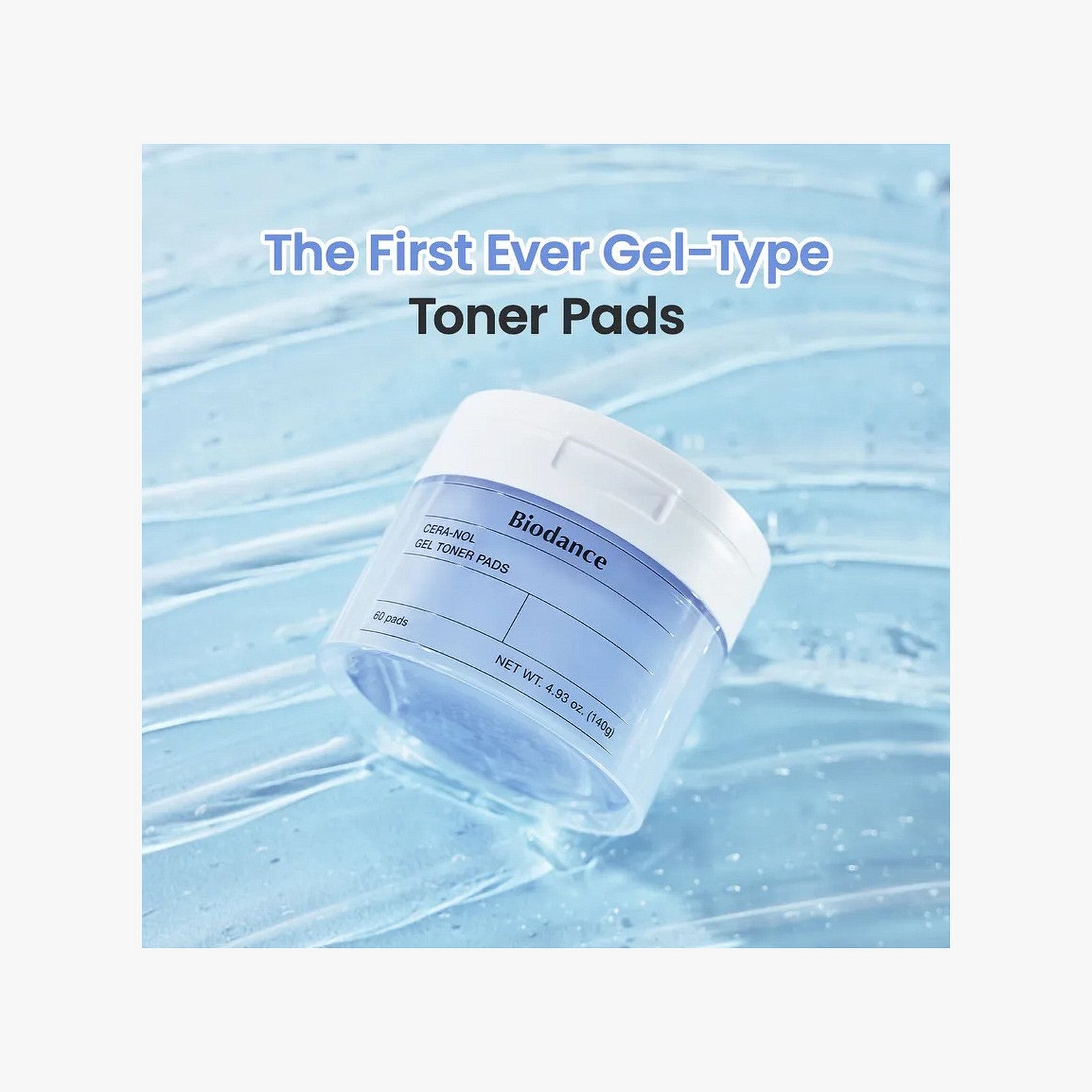 Biodance Cera-nol Gel Toner Pads (60 Pads)
