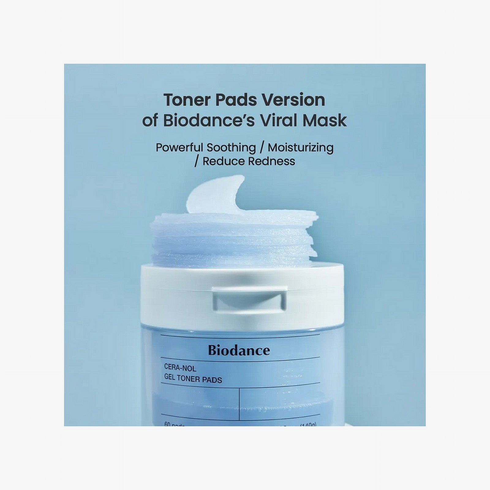 Biodance Cera-nol Gel Toner Pads (60 Pads)
