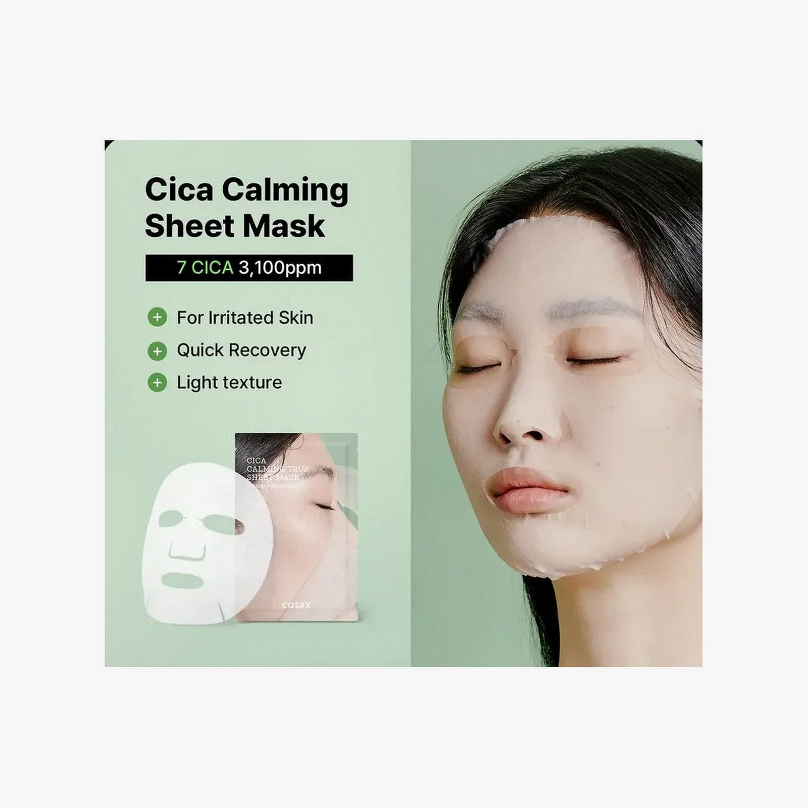 COSRX Pure Fit Cica Calming True Sheet Mask