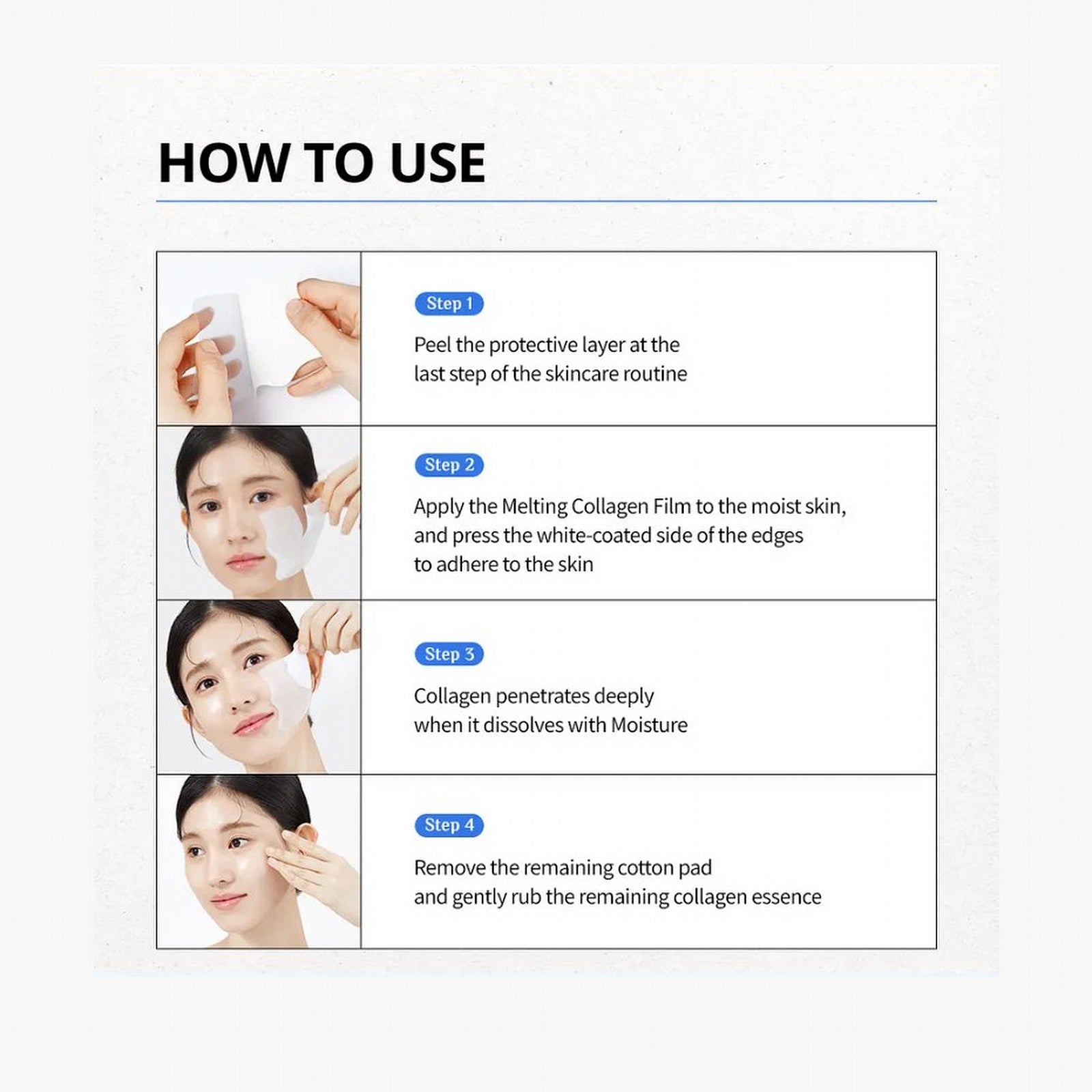 Dr.G RTX Into Melting Collagen Film (1P for Forehead + 2P for Cheeks)