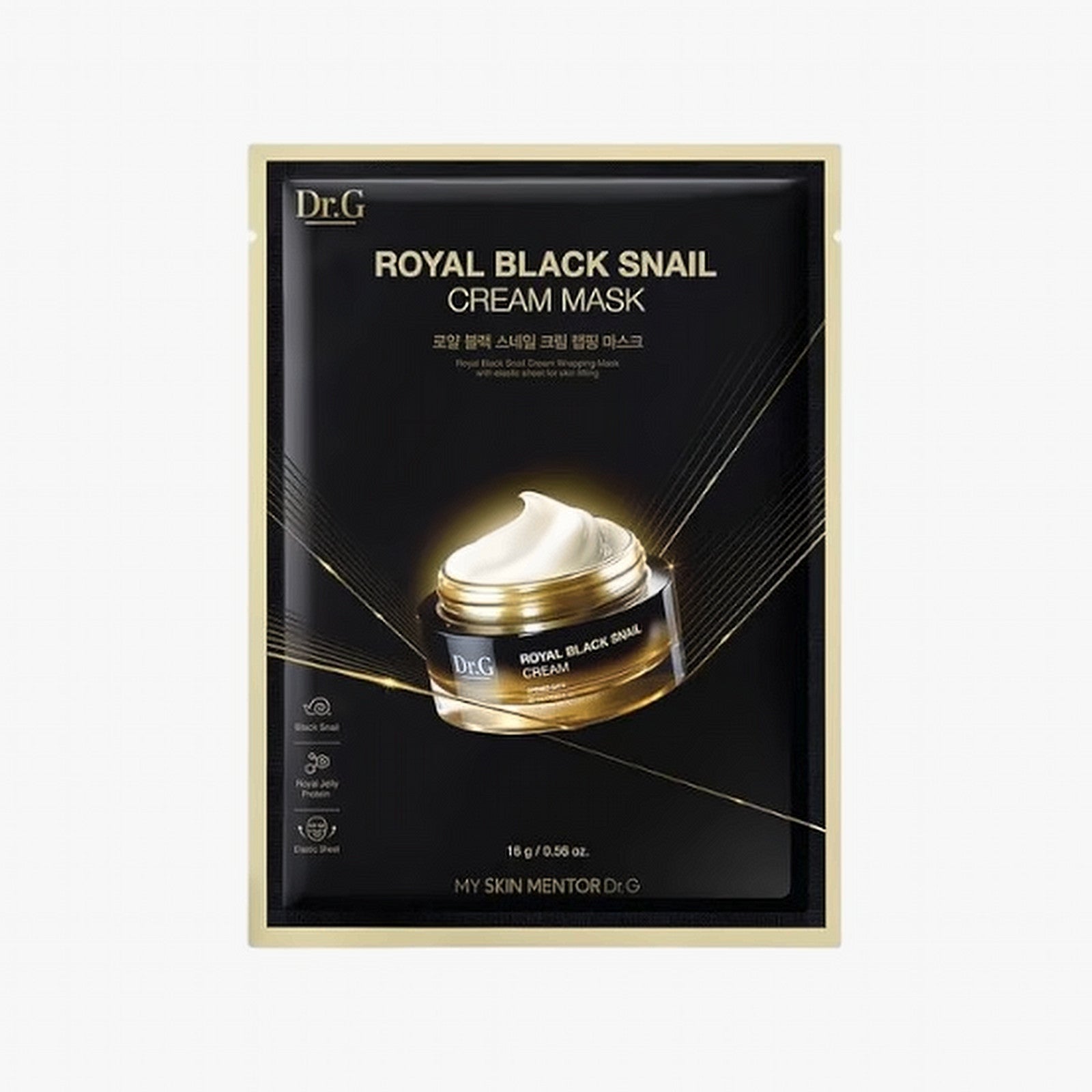 Dr.G Royal Black Snail Cream Mask Sheet (16g)