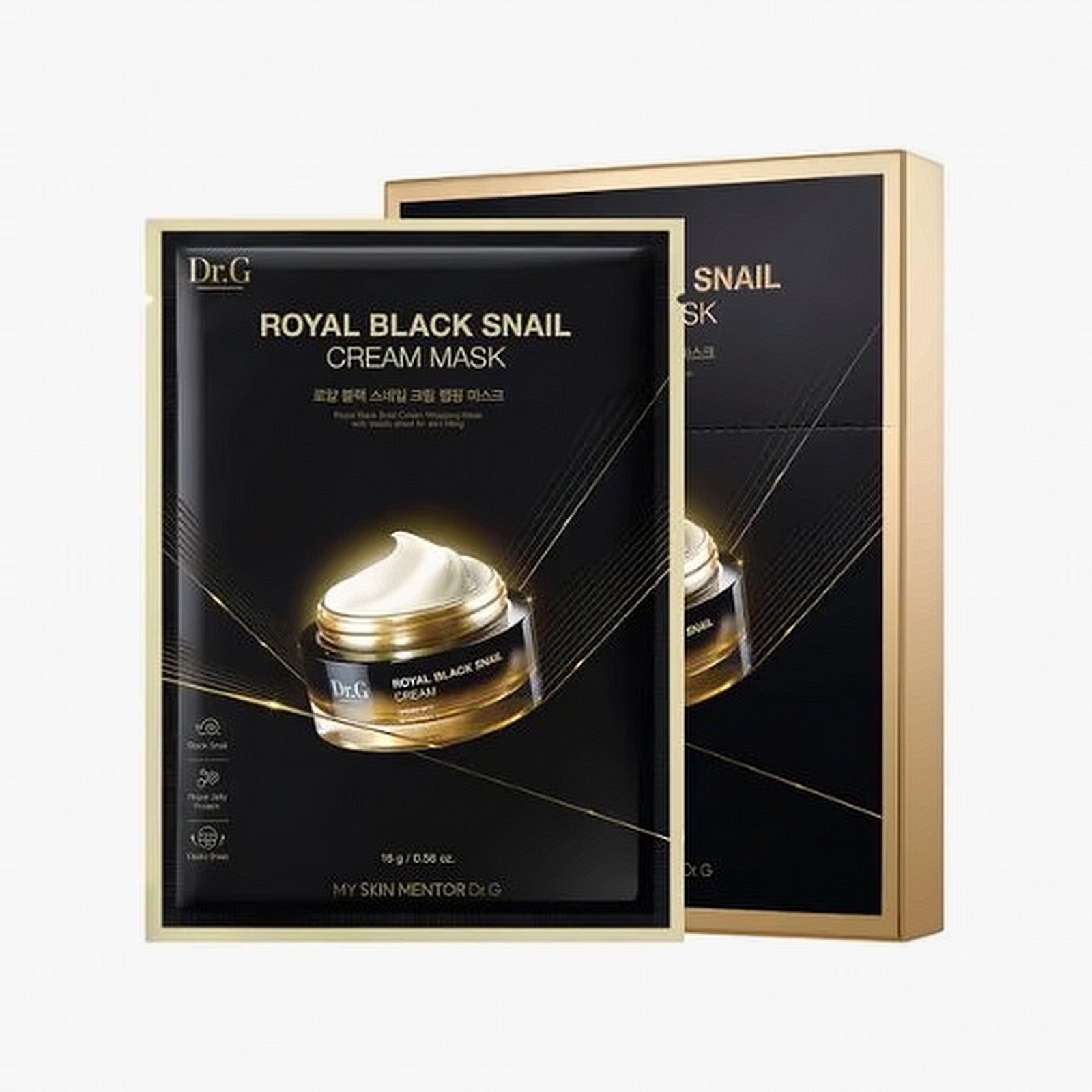 Dr.G Royal Black Snail Cream Mask Sheet (16g)