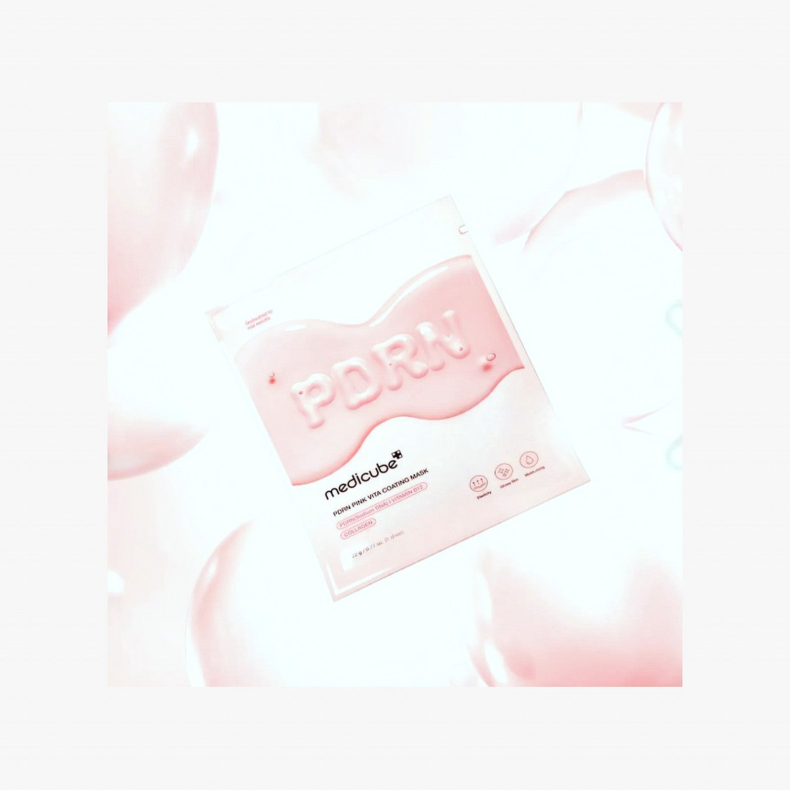 Medicube PDRN Pink Vita Coating Sheet Mask (22g)