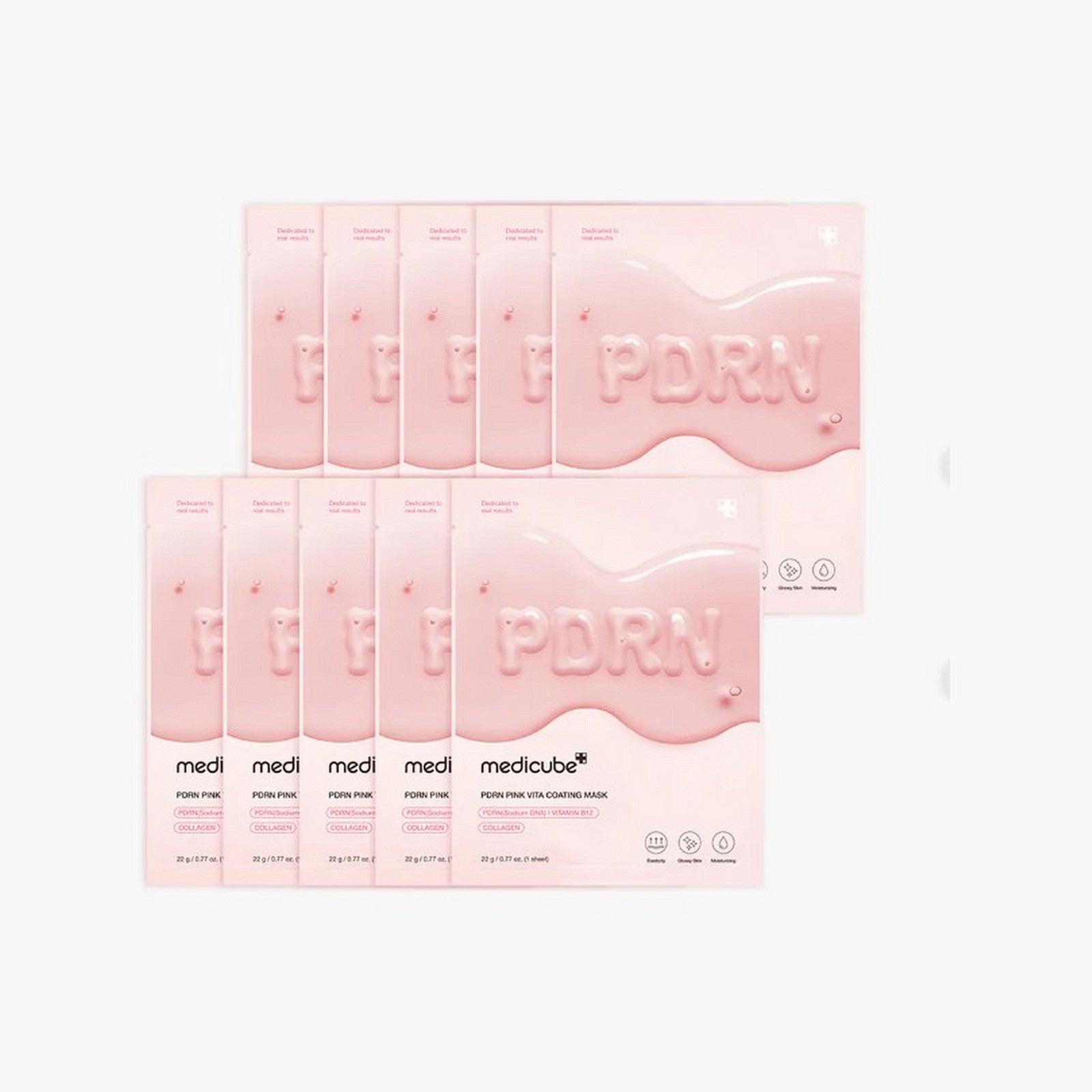 Medicube PDRN Pink Vita Coating Sheet Mask (22g)