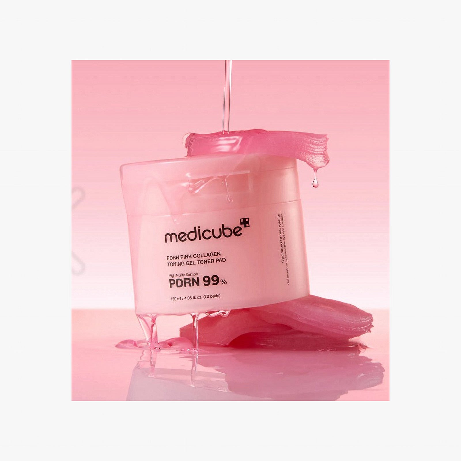 Medicube PDRN Pink Collagen Toning Gel Pads (70 Pads)