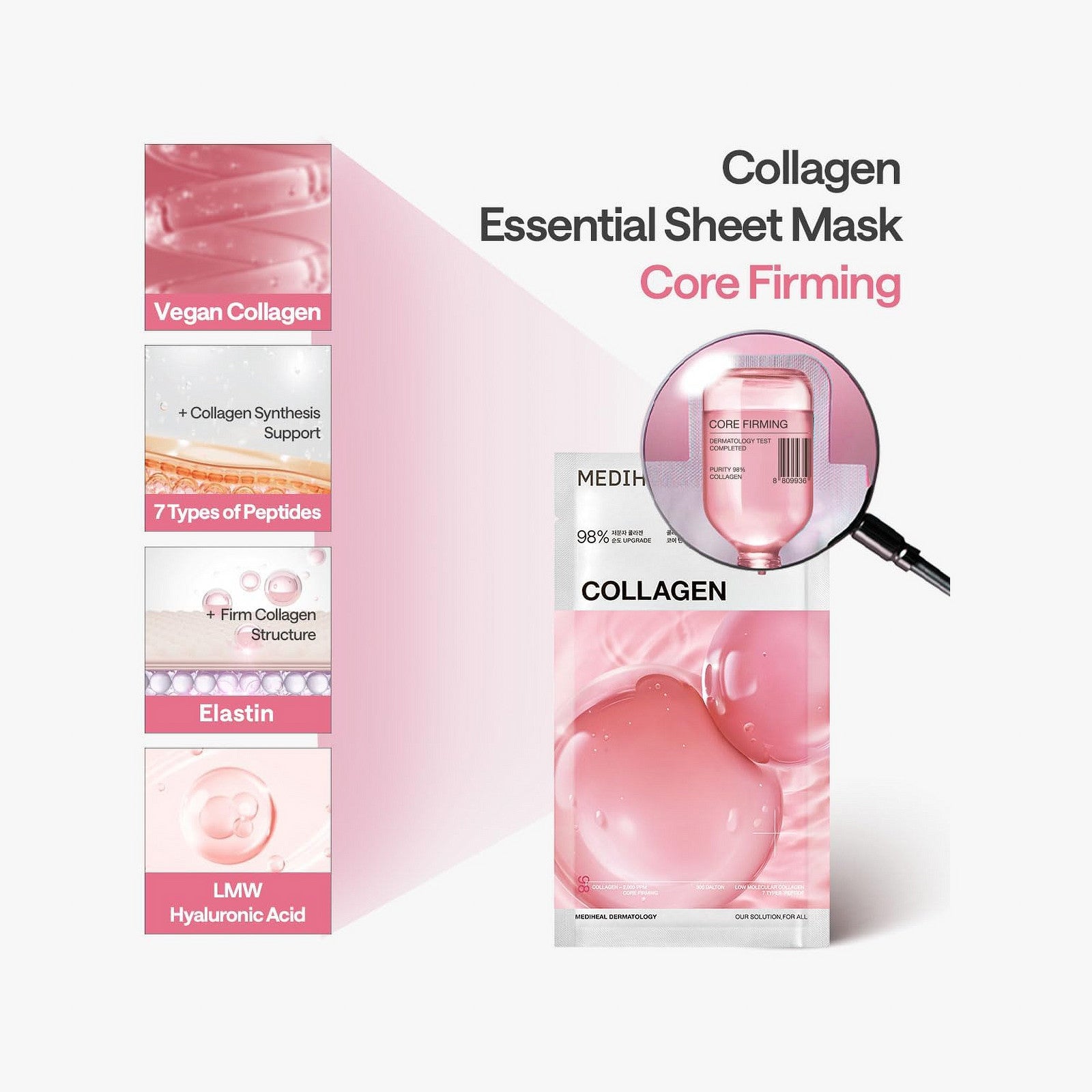 Mediheal Collagen Essential Mask - Core Firming