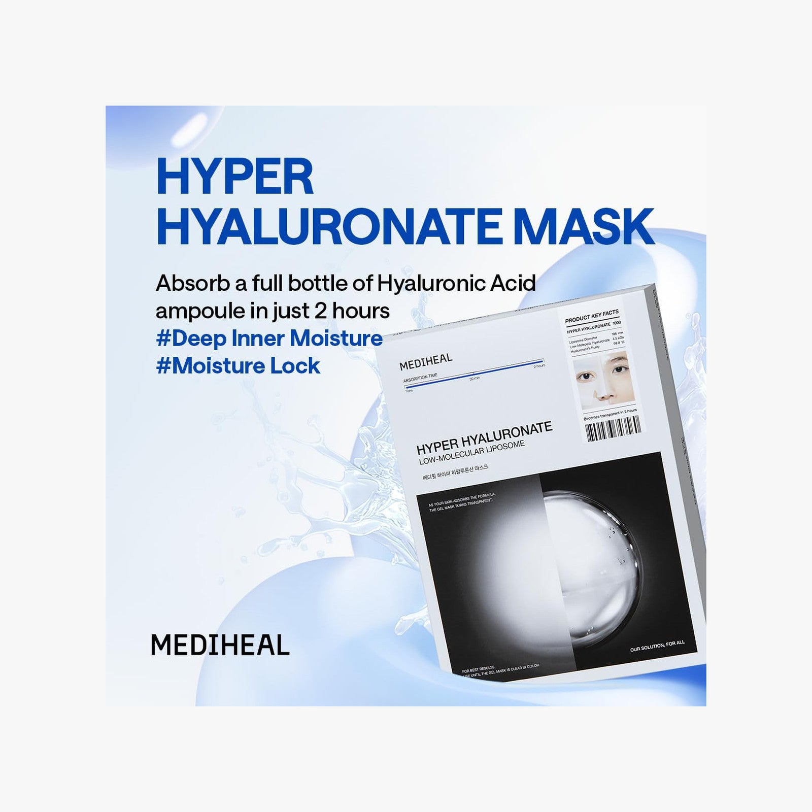 Mediheal Hyper Collagen Low-Molecular Liposome Mask