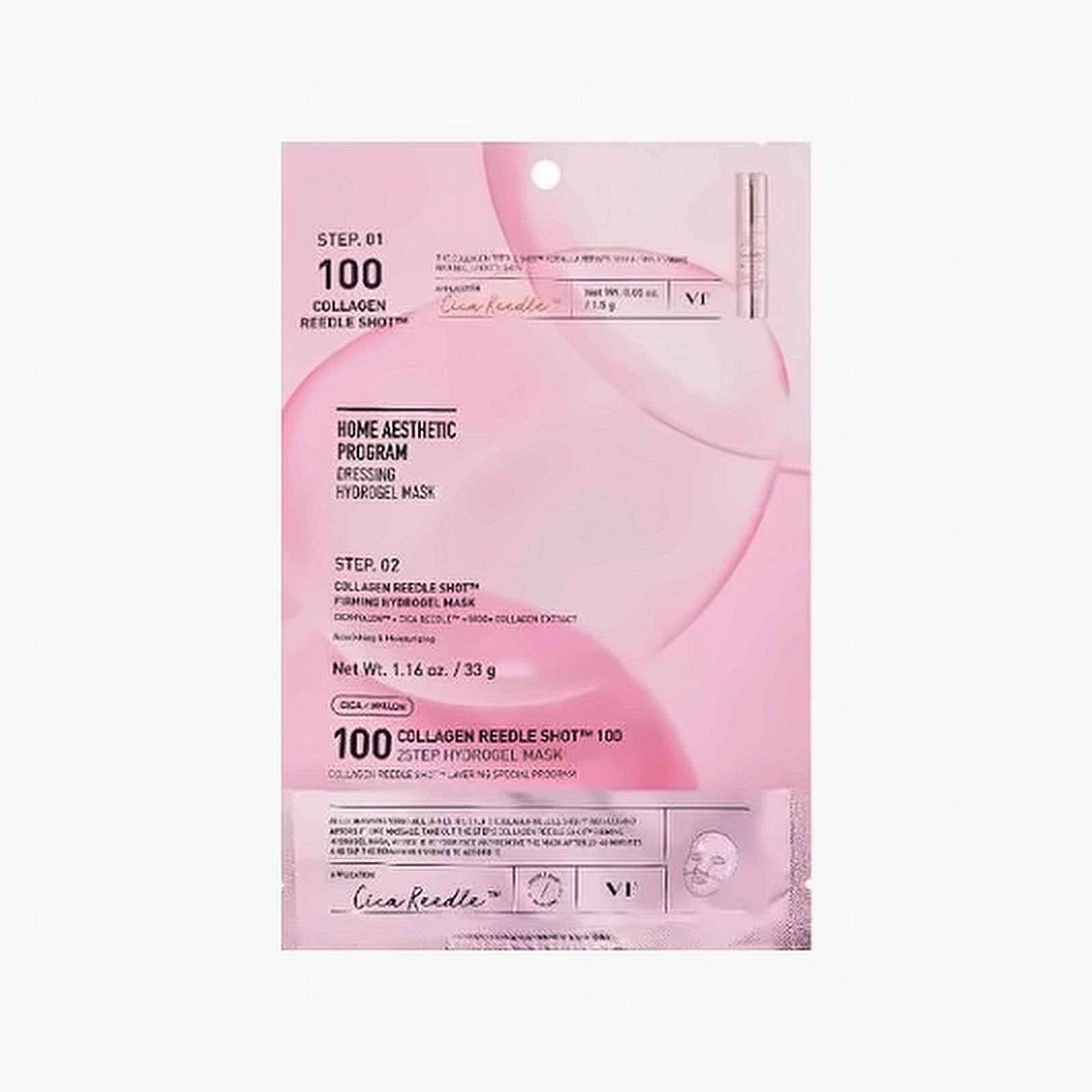VT Cosmetics Collagen Reedle Shot™ 100 2-Step Hydrogel Mask