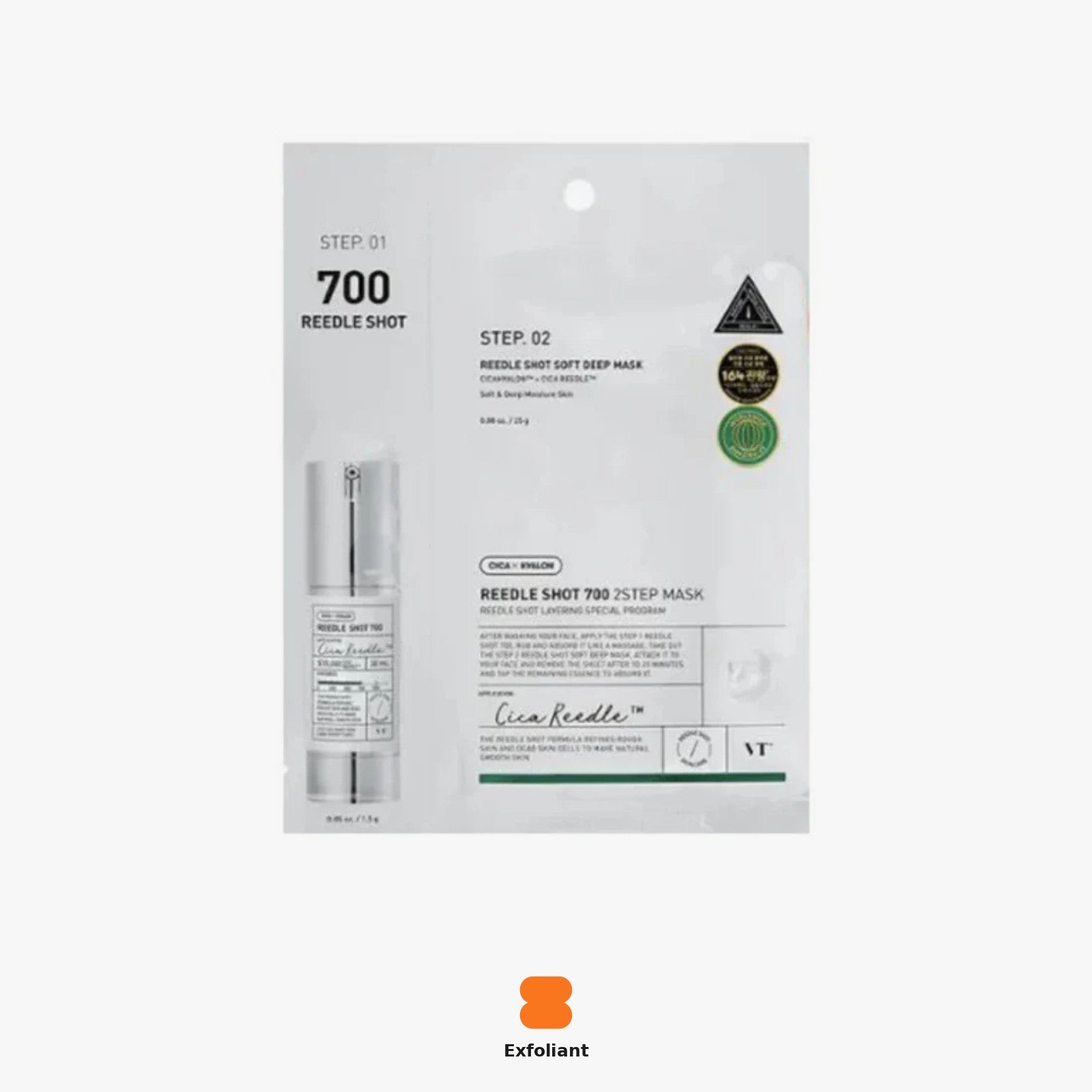 VT Cosmetics Reedle Shot 700 2-Step Mask