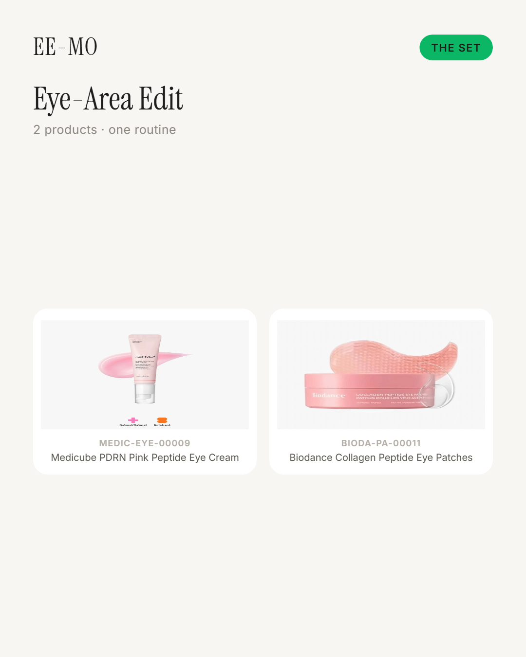 Eye-Area Edit set