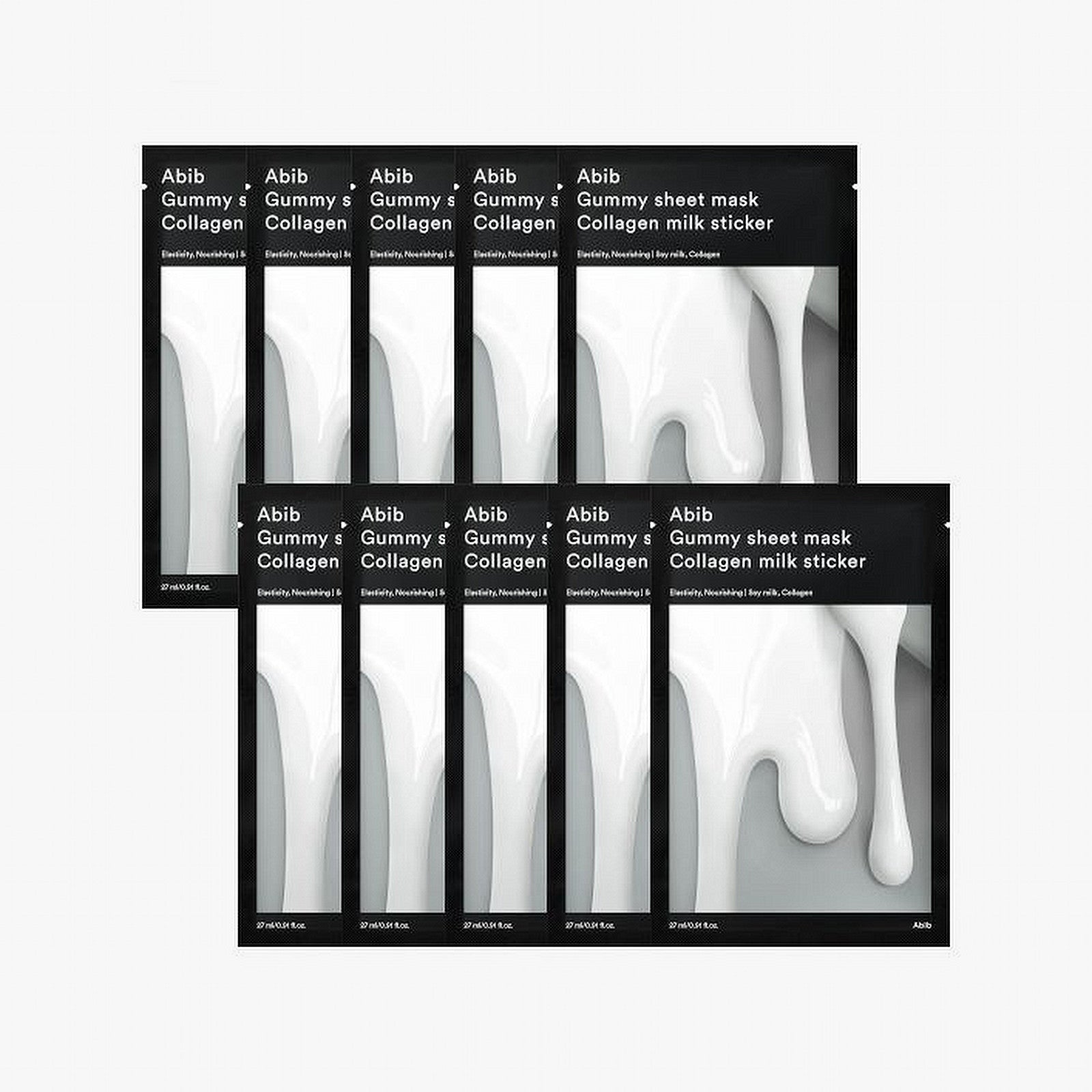 Abib Gummy Sheet Mask — Collagen Milk Sticker