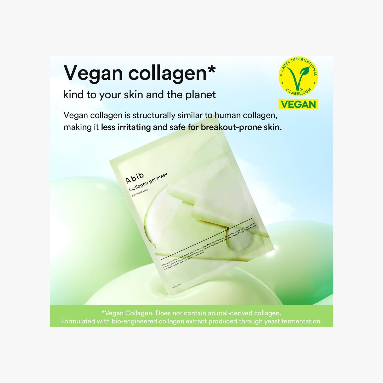 Abib Collagen Gel Mask — Heartleaf Jelly
