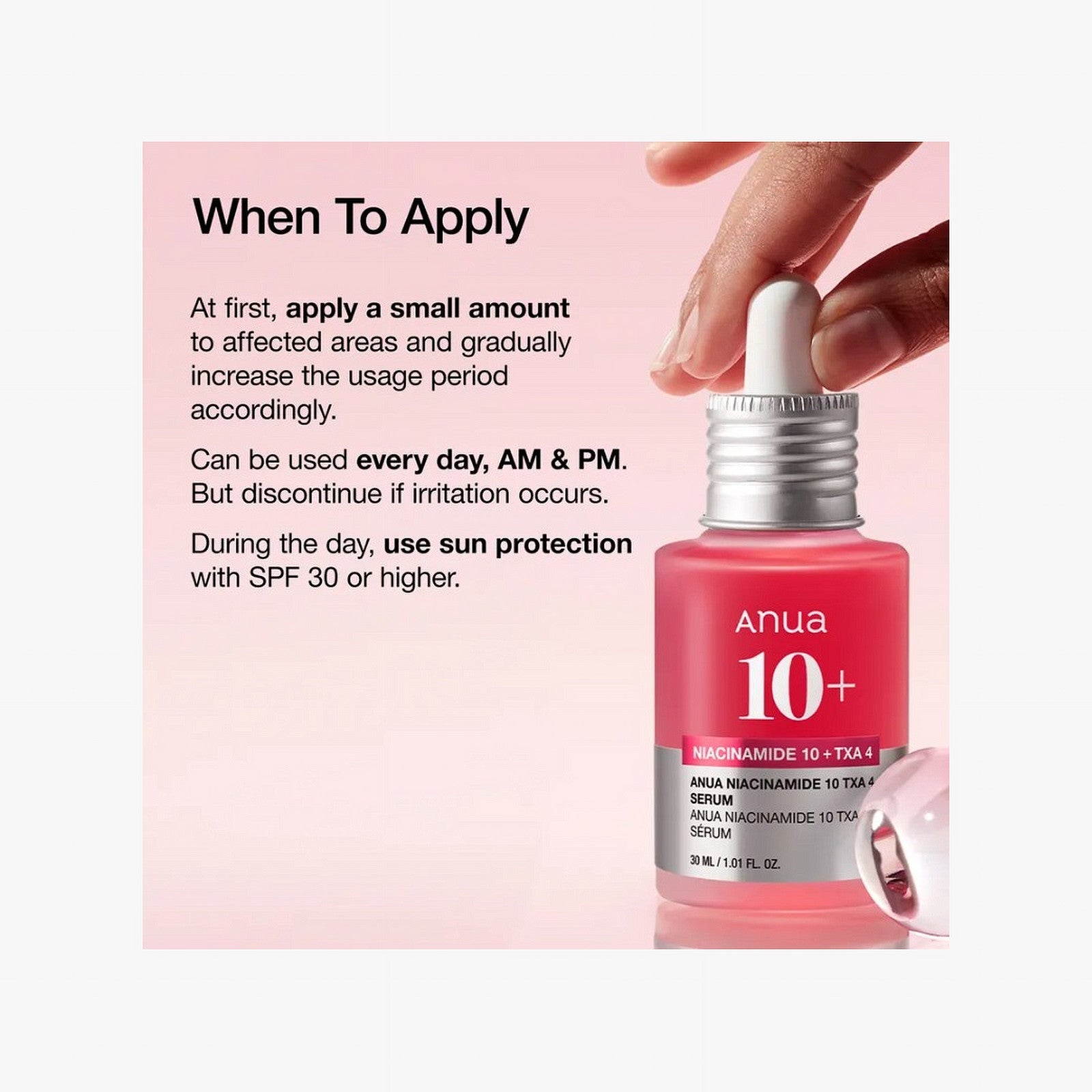 Anua Niacinamide 10% + TXA 4% Serum 30ml