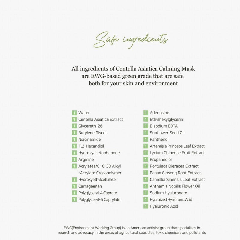 Beauty of Joseon Centella Asiatica Calming Mask