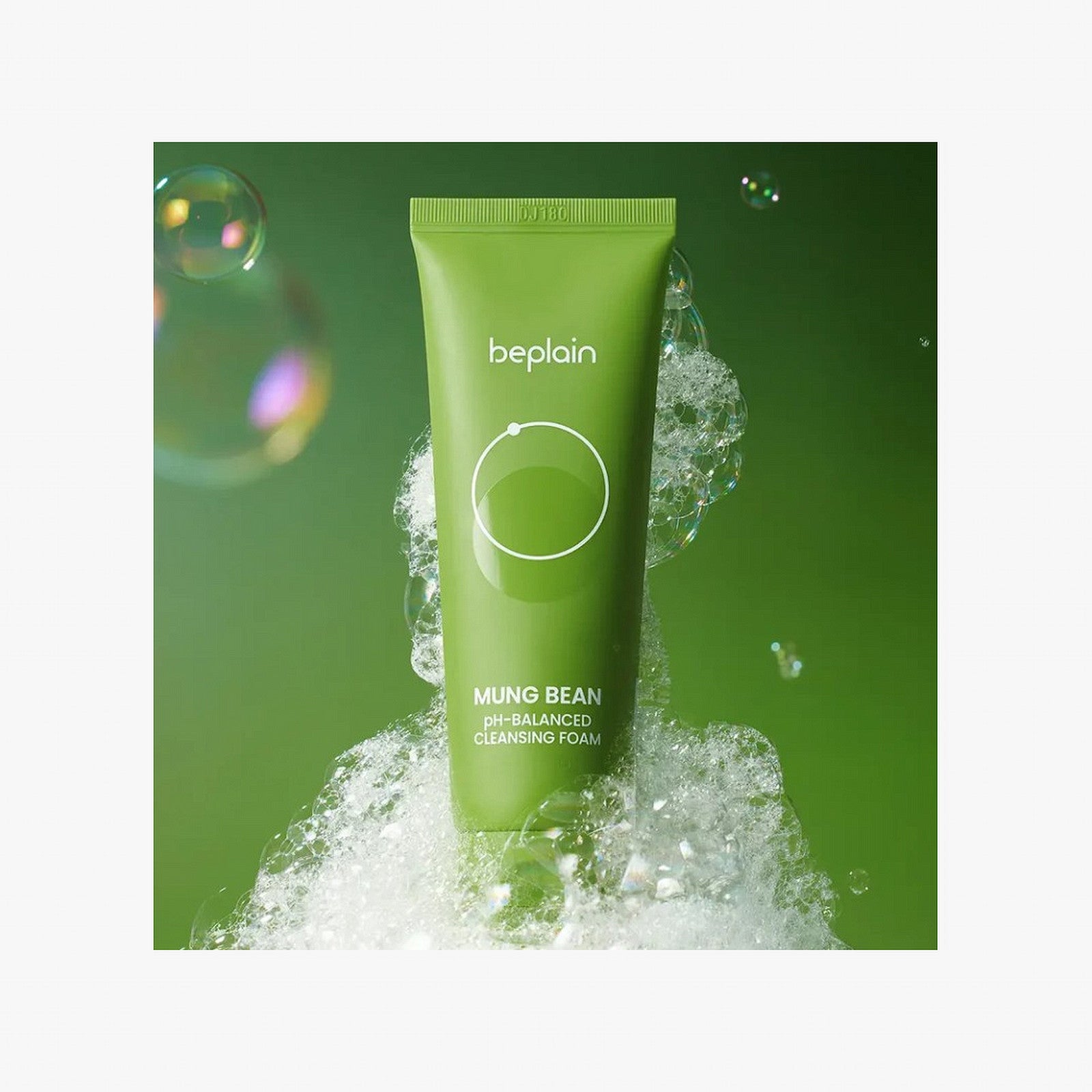 beplain Mung Bean pH-Balanced Cleansing Foam 80ml