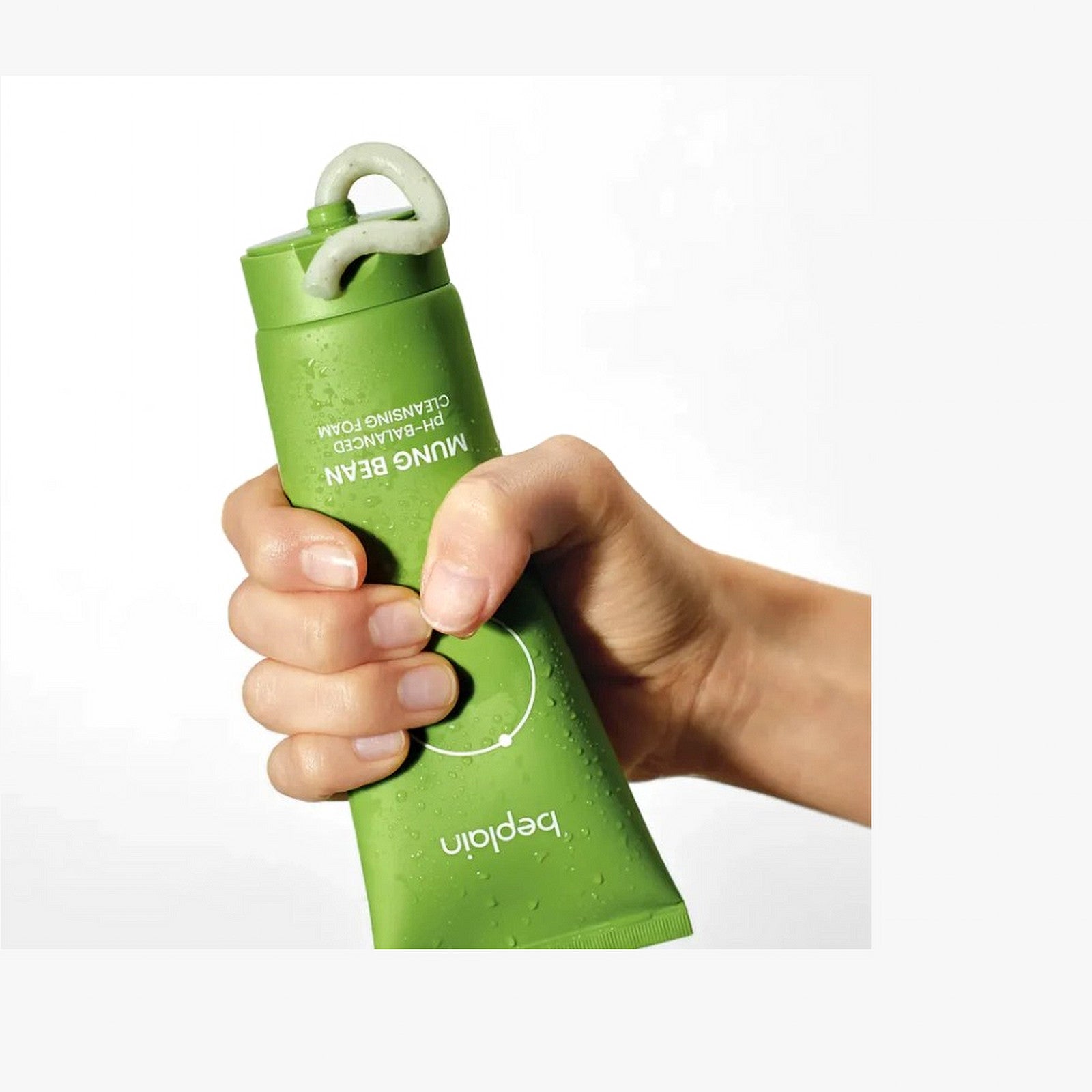 beplain Mung Bean pH-Balanced Cleansing Foam 80ml