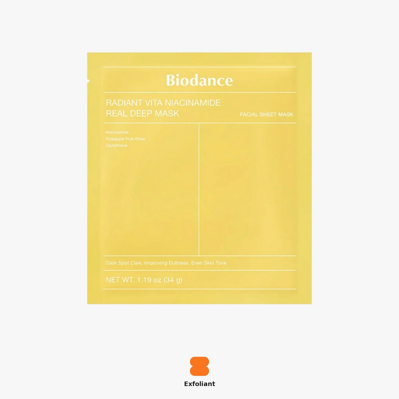 Biodance Radiant Vita Niacinamide Real Deep Mask