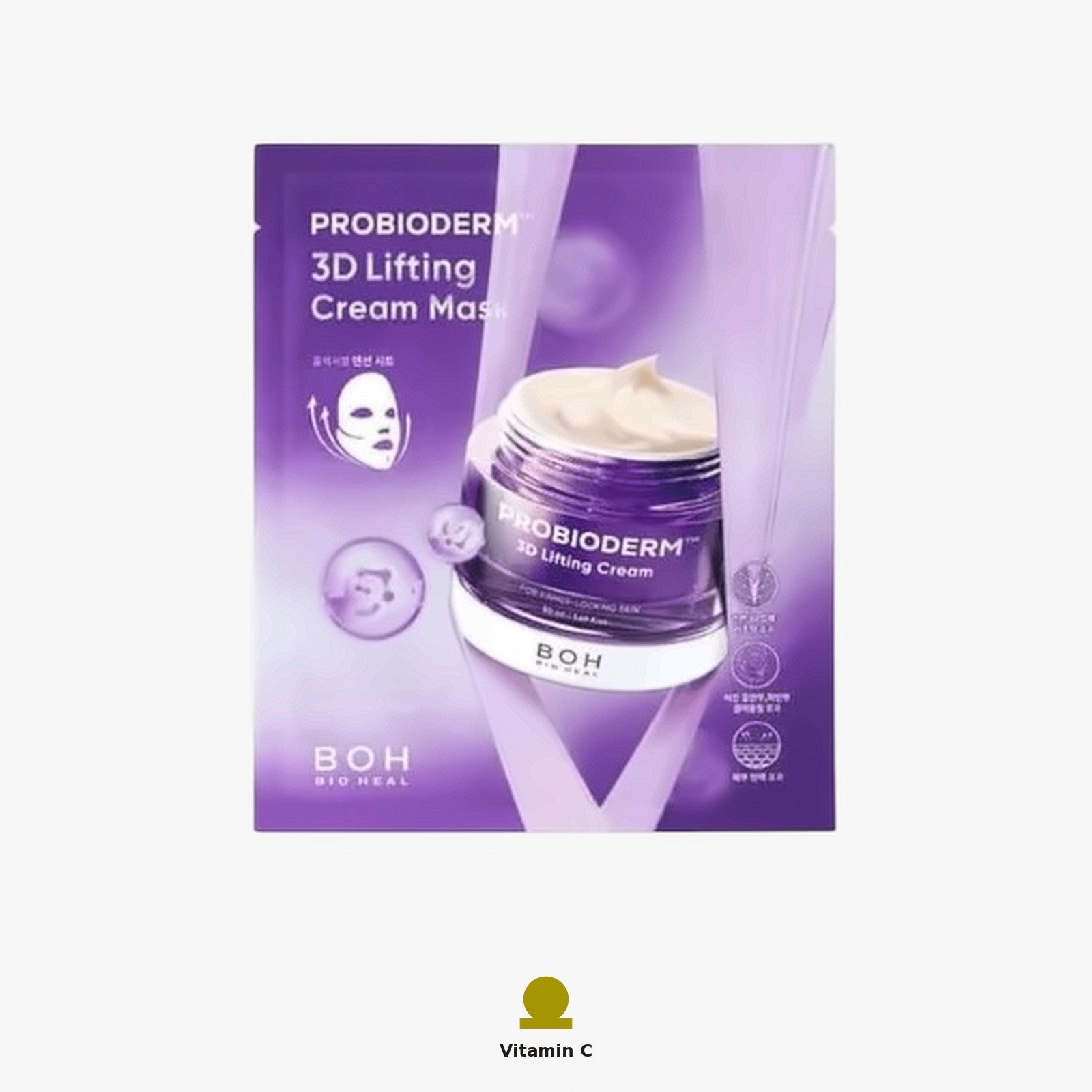 BIOHEAL BOH Probioderm 3D Lifting Cream Mask