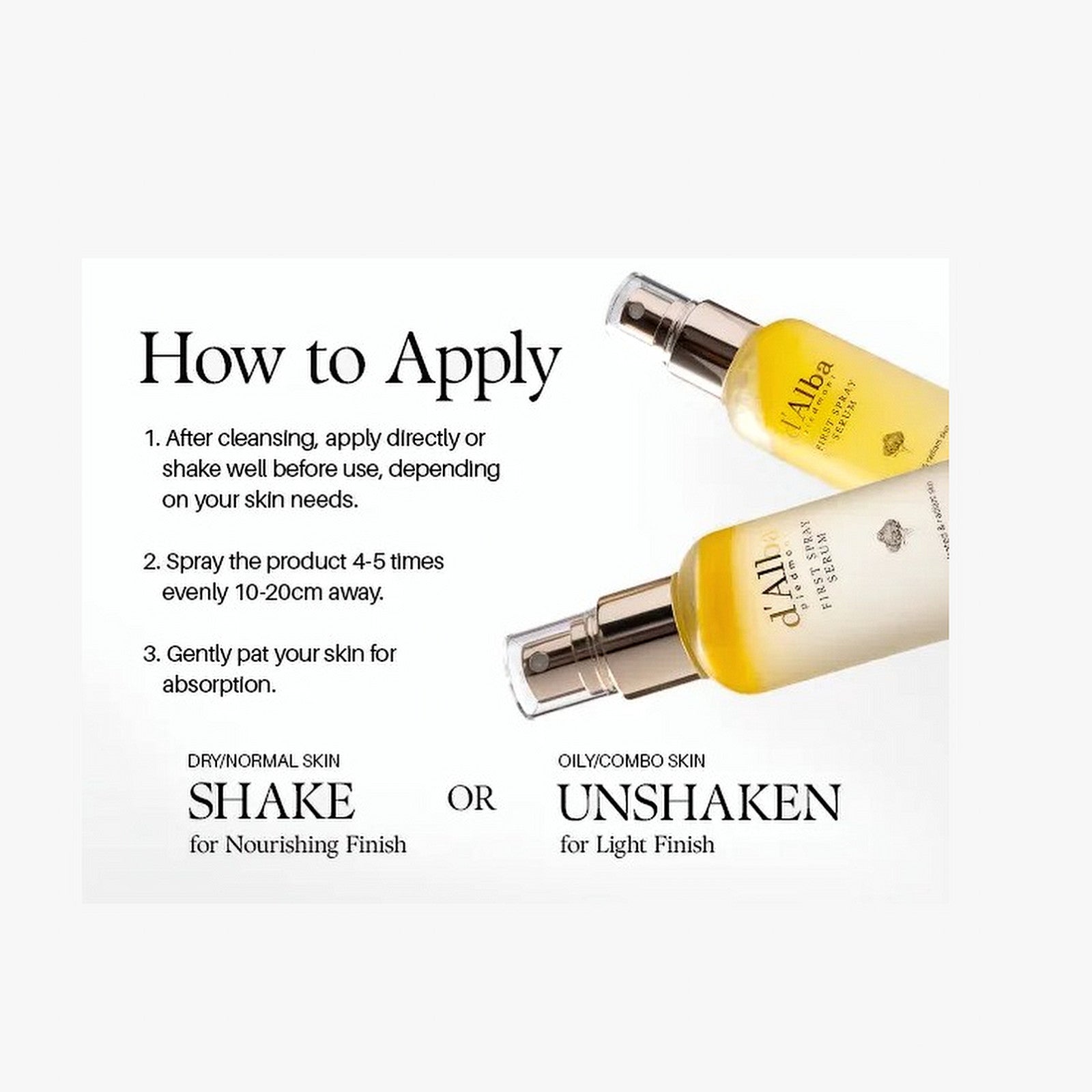 dAlba White Truffle First Spray Serum 50ml