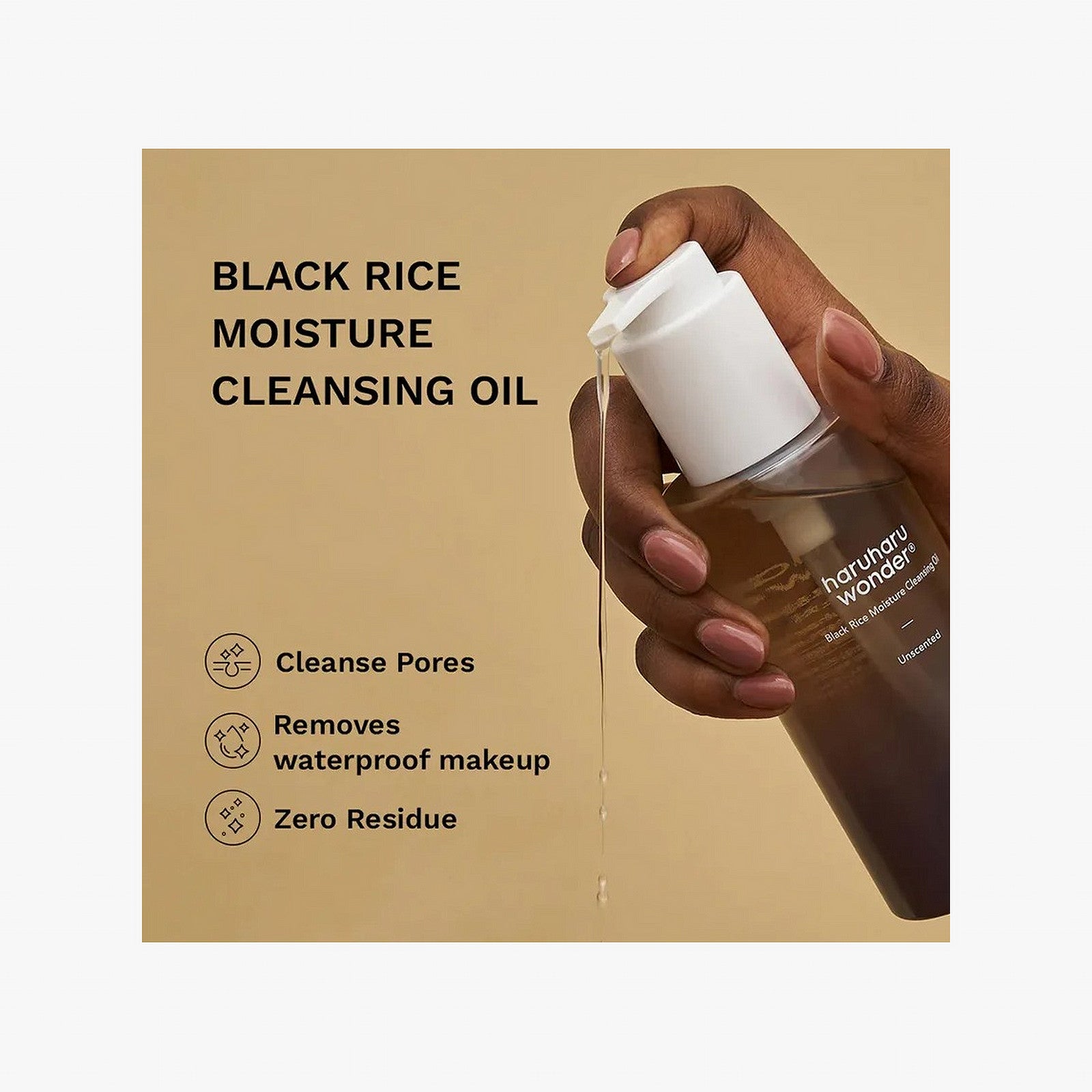 haruharu wonder Black Rice Moisture Deep Cleansing Oil 150ml