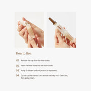 HEVEBLUE Salmon Caring Newpair PDRN Booster 100,000 Shot Essence