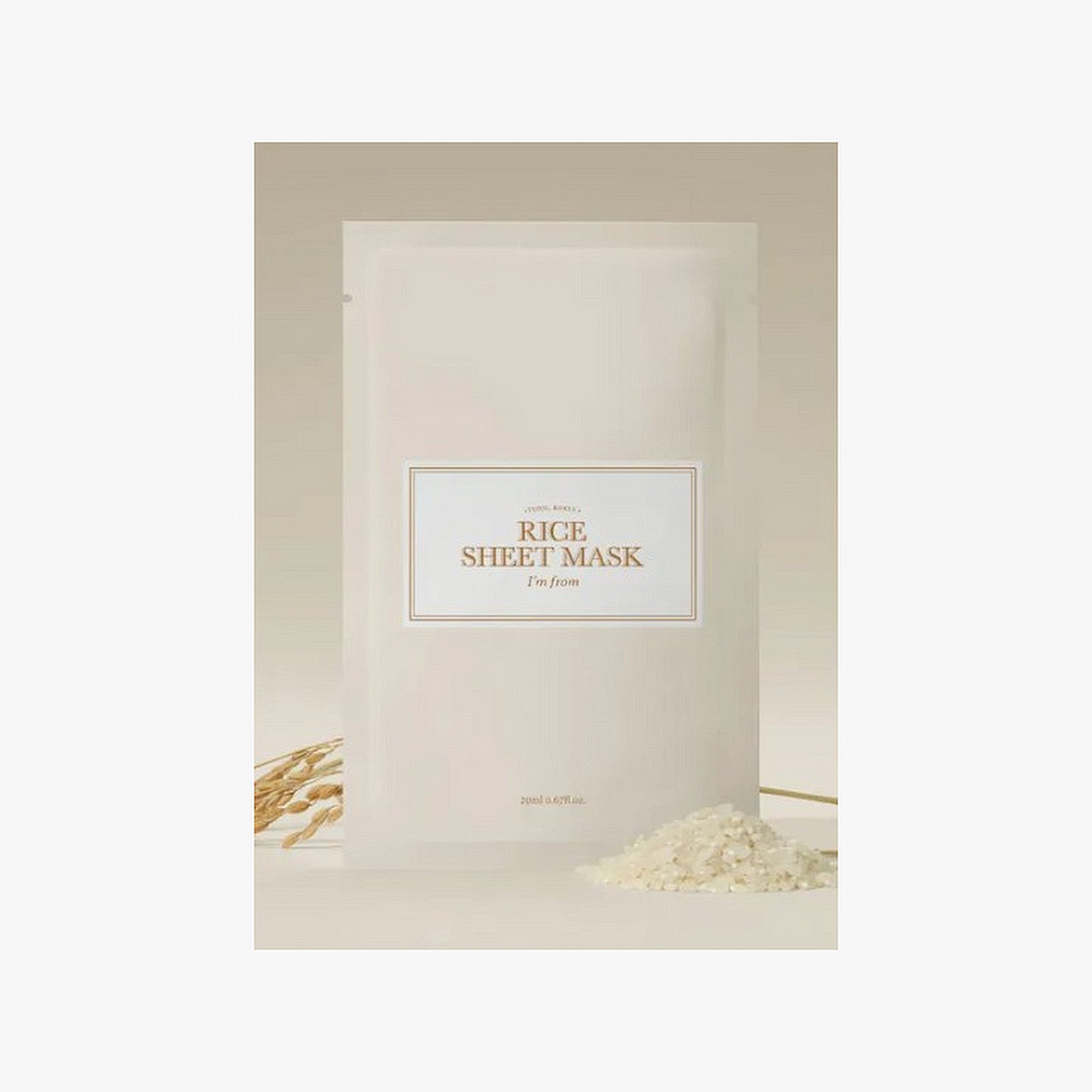 I’m From Rice Sheet Mask