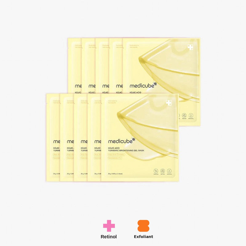 Medicube Kojic Acid Turmeric Gold Jelly Gel Mask (28g)