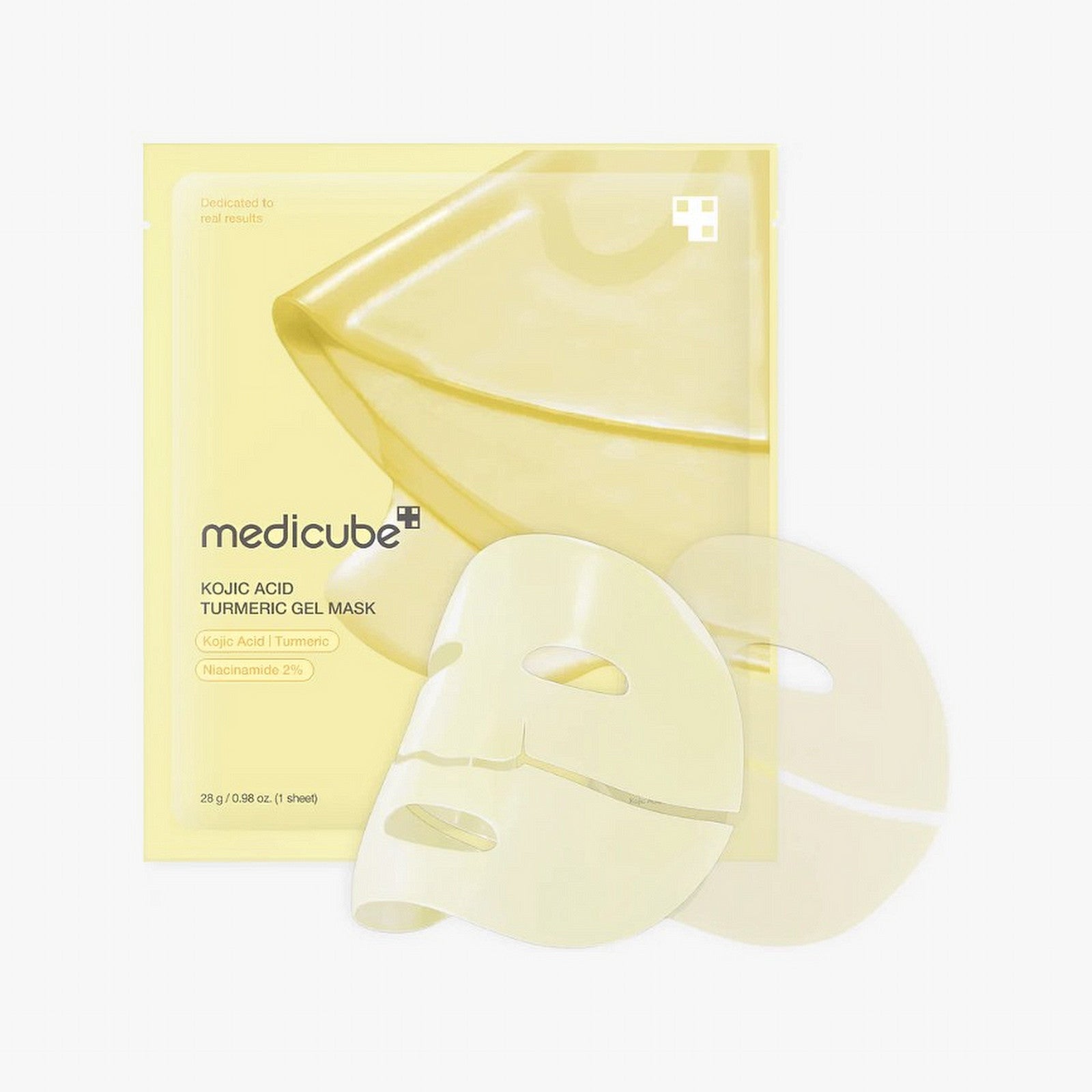 Medicube Kojic Acid Turmeric Gold Jelly Gel Mask (28g)