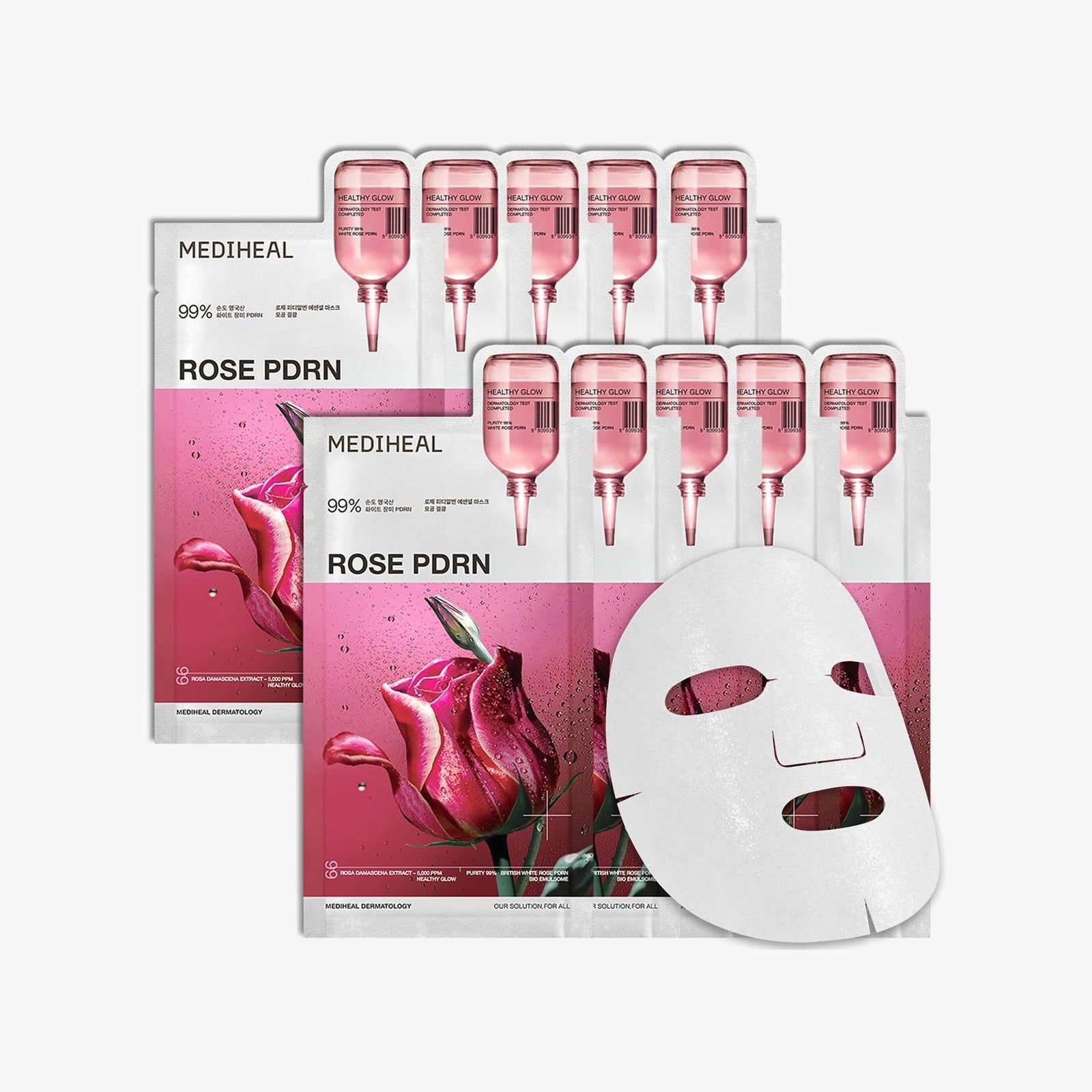 Mediheal Rose PDRN Essential Mask - Healthy Glow