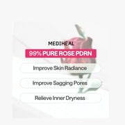 Mediheal Rose PDRN Essential Mask - Healthy Glow