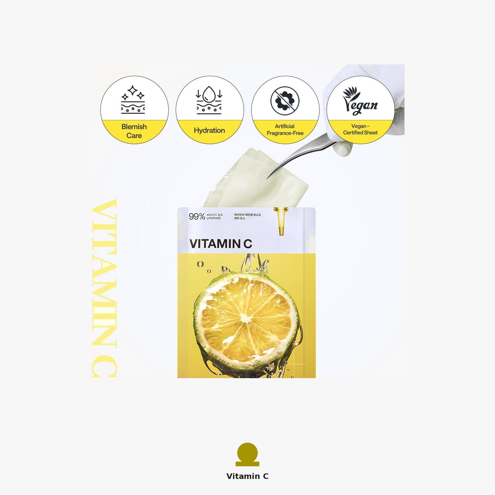 Mediheal Vitamin C Essential Mask - Clear Toning