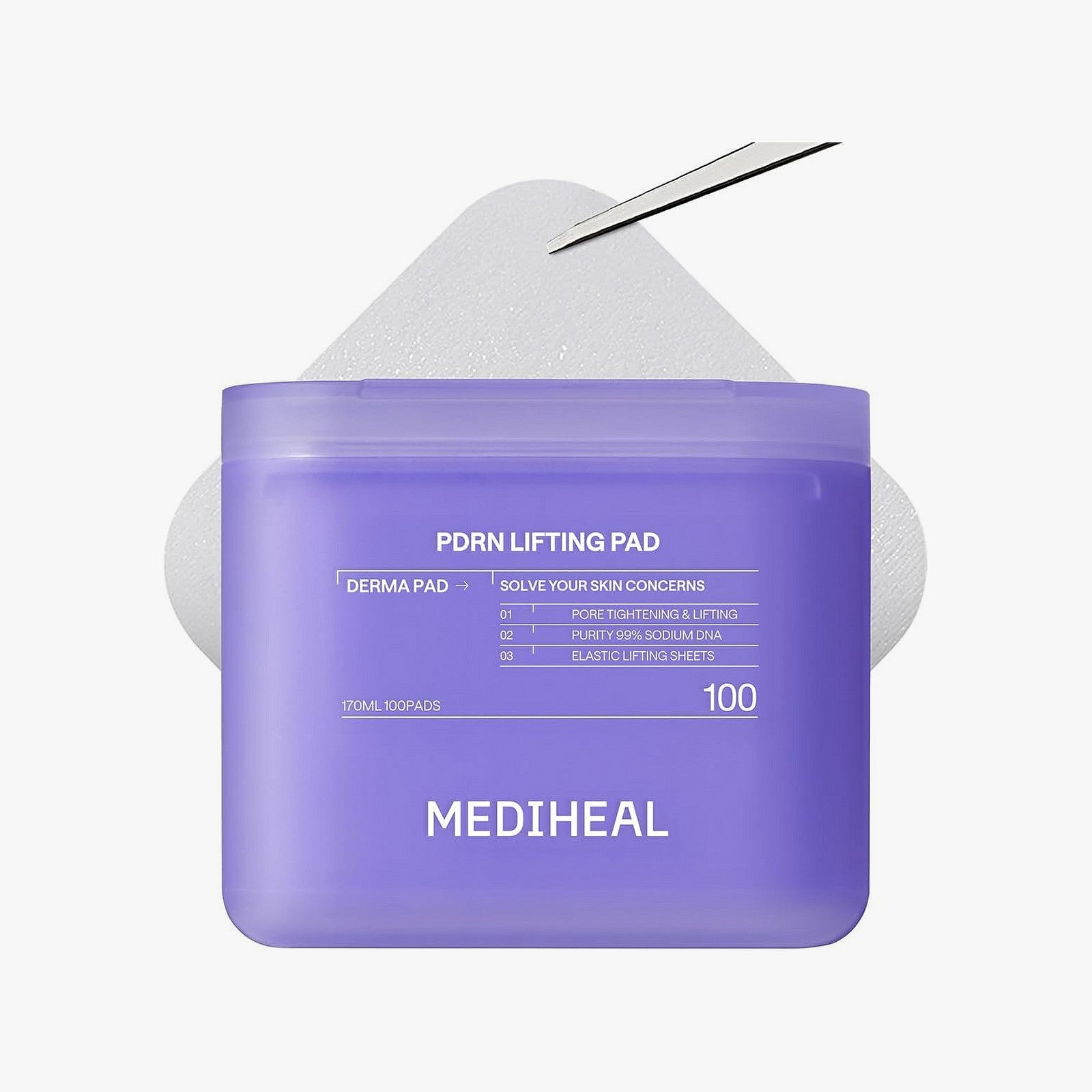 Mediheal PDRN Lifting Toner Pad + Refill (100+100 Pads)