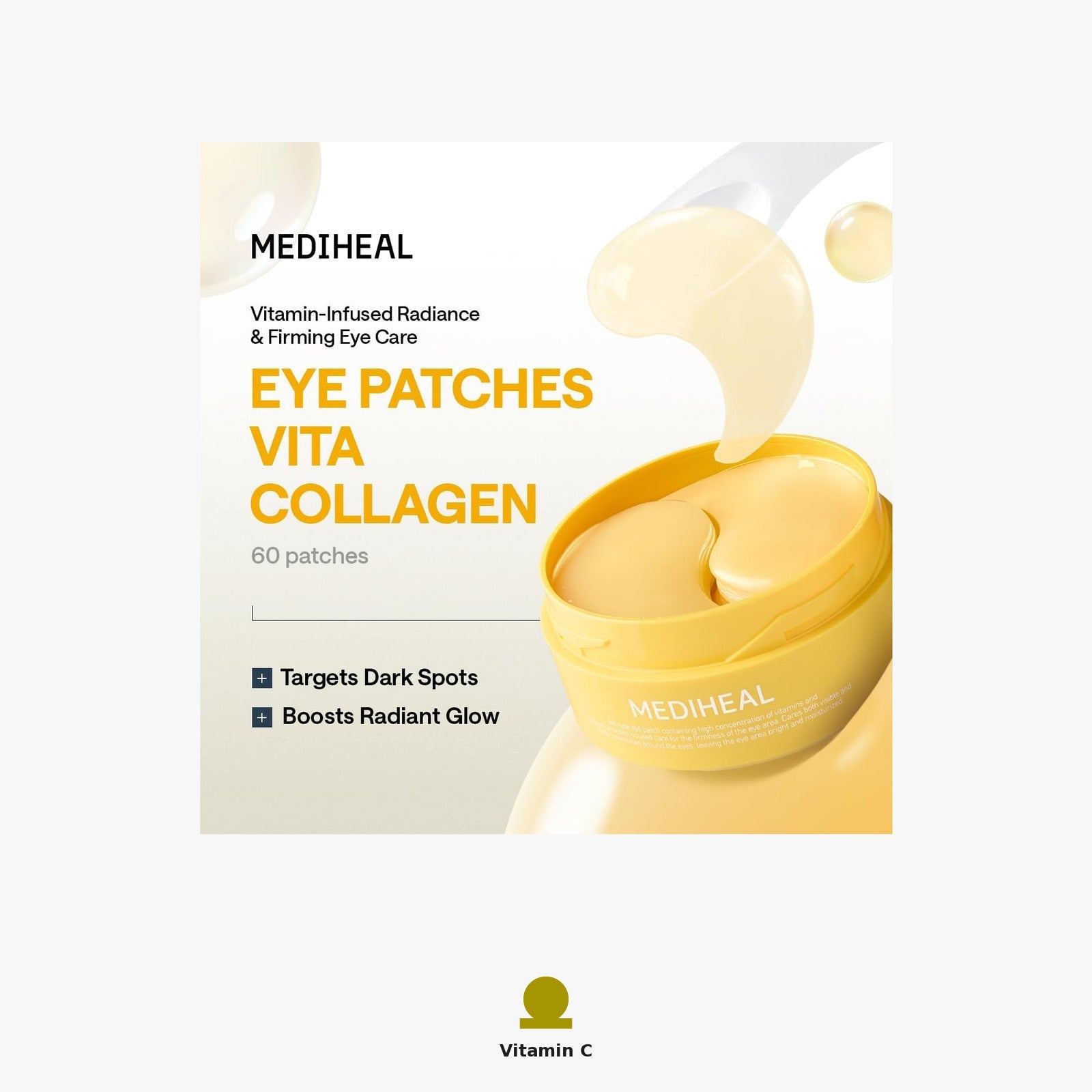 Mediheal Vita Collagen Eye Ampoule Patch (60 Patches)