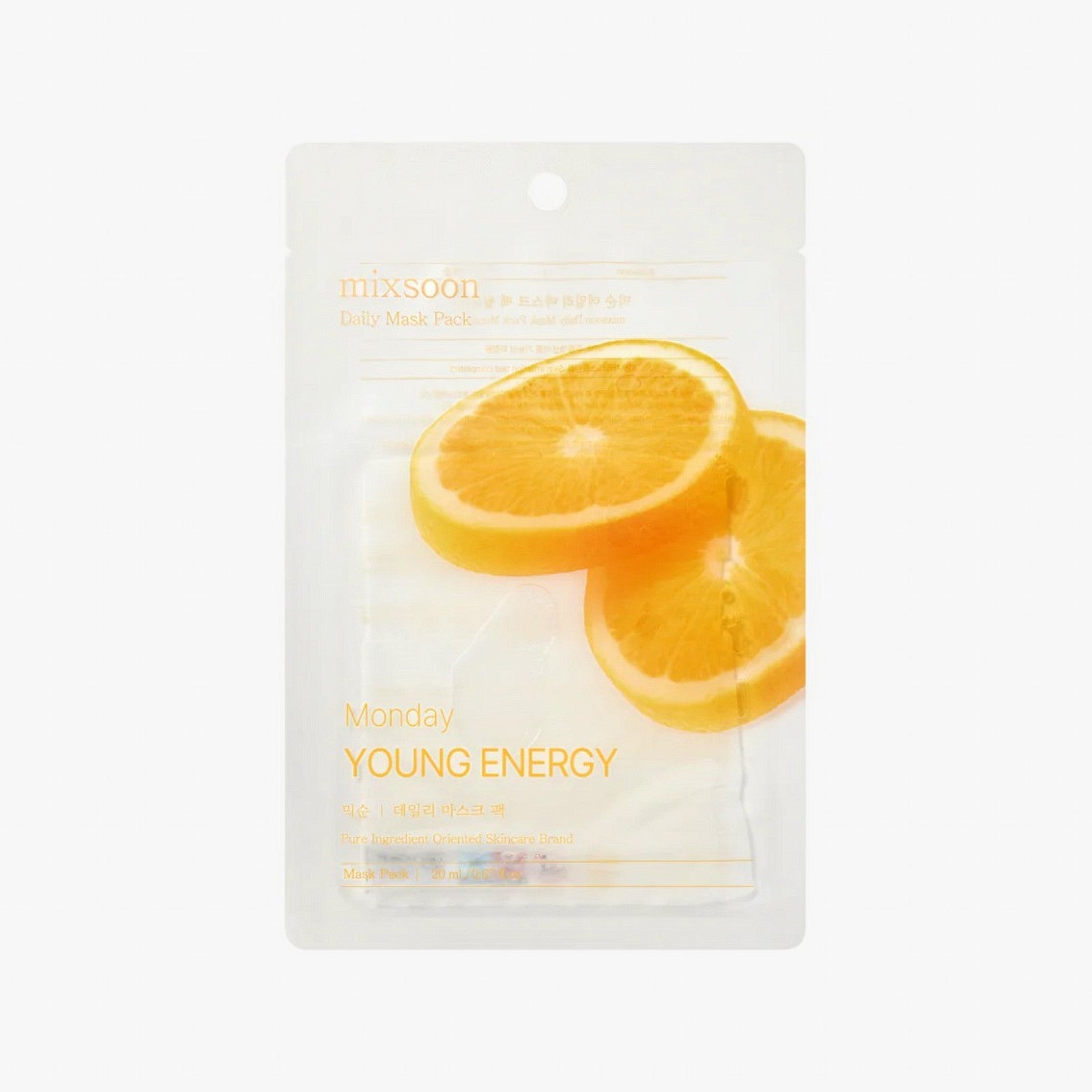 mixsoon Daily Mask - Monday - Young Energy