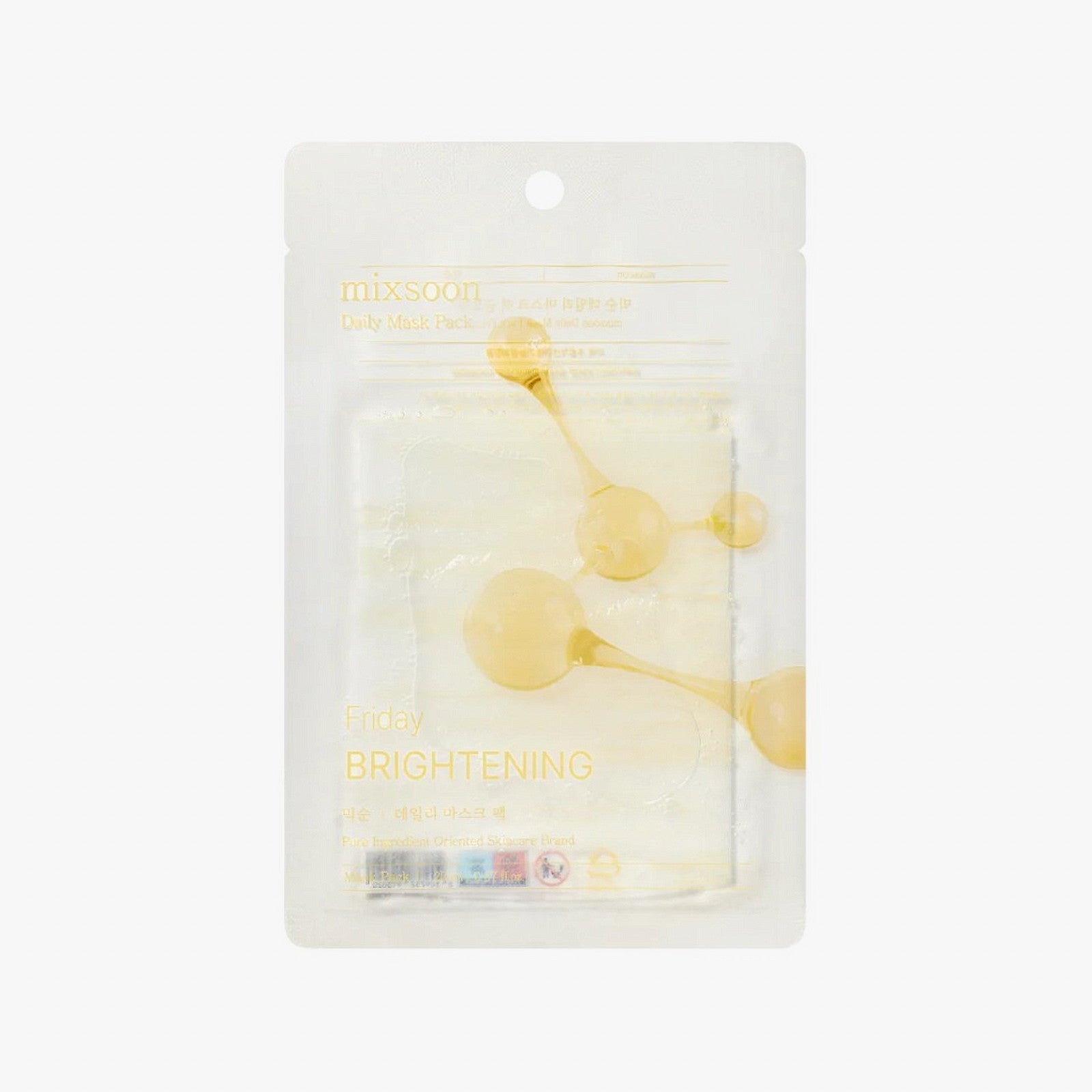 mixsoon Daily Mask - Friday - Brightening