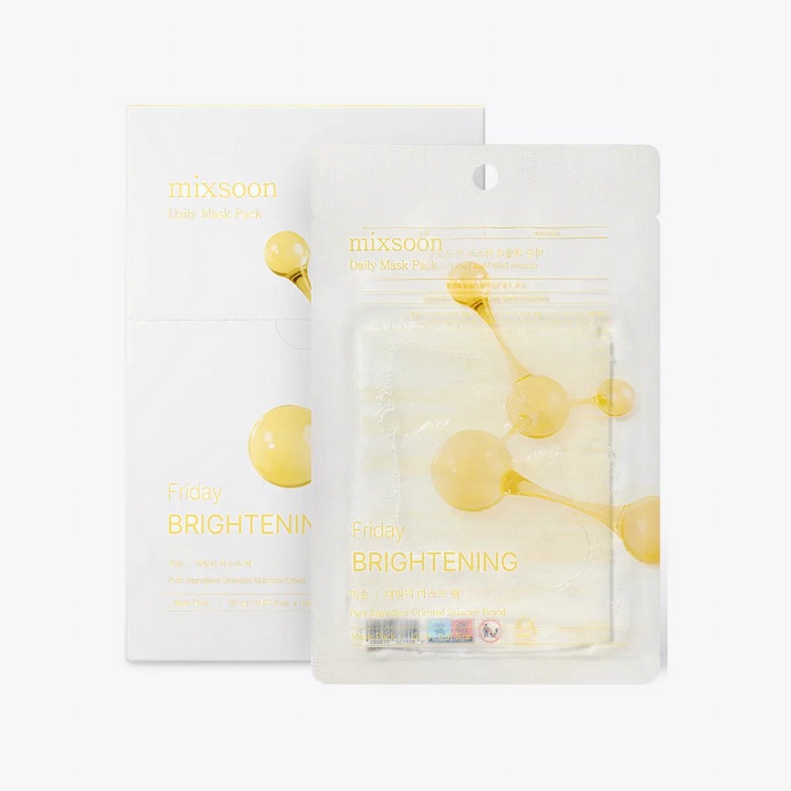 mixsoon Daily Mask - Friday - Brightening