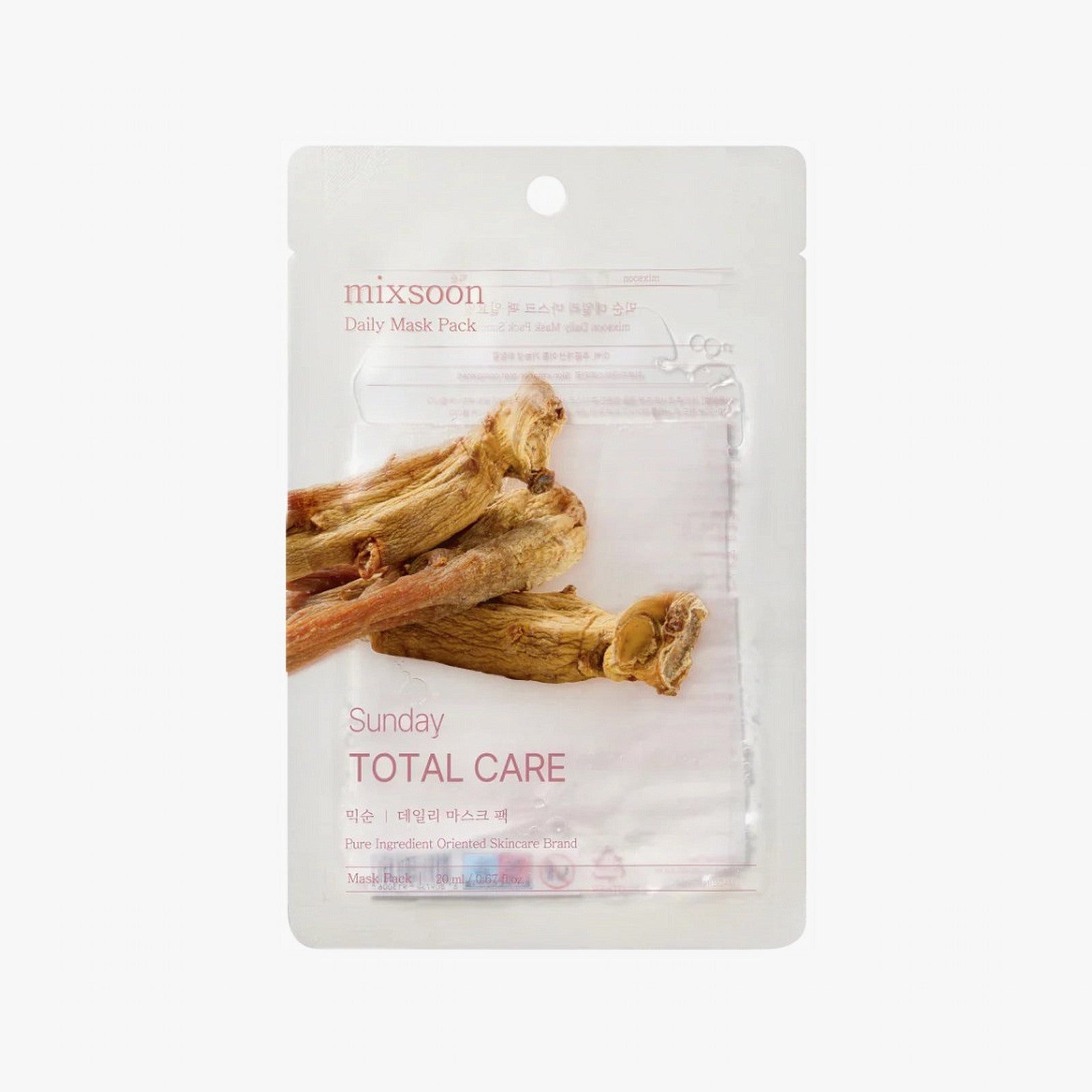 mixsoon Daily Mask - Sunday - Total Care
