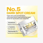 numbuzin No.5+ Vitamin Glutathione Dark Spot Laser Cream 50ml