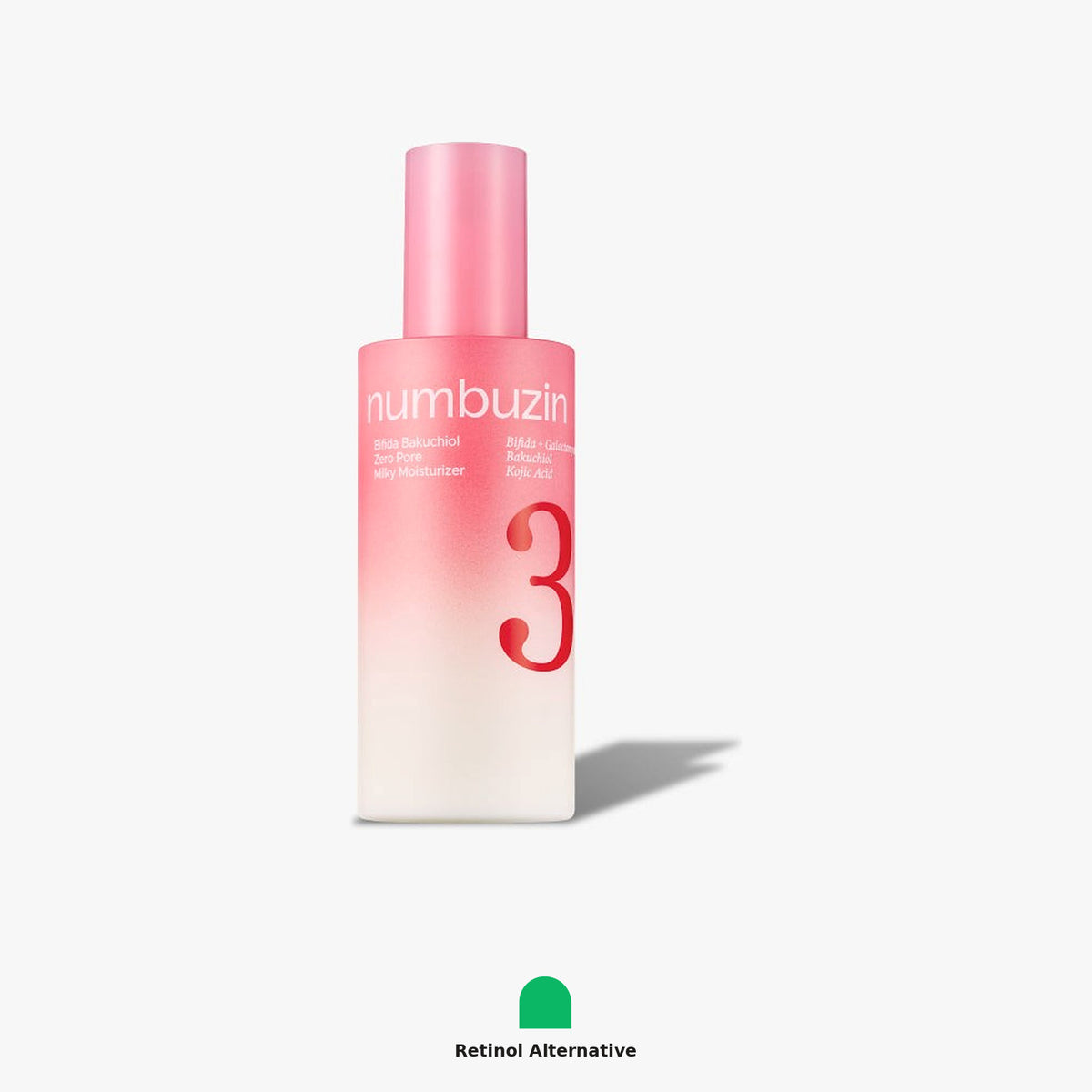 numbuzin No.3 Bifida Bakuchiol Zero Pore Milky Moisturiser 150ml