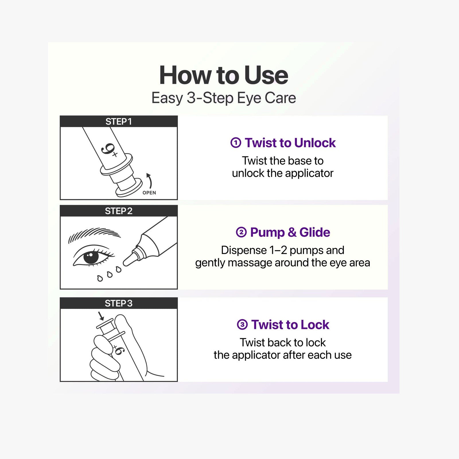 numbuzin No.9 NAD+ Retinol Volumetox Eye Cream 10ml