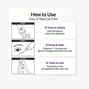 numbuzin No.9 NAD+ Retinol Volumetox Eye Cream 10ml