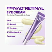 numbuzin No.9 NAD+ Retinal Volumetox Eye Cream — Tube Type 20ml