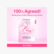 numbuzin No. 2 Rose PDRN Collagen Plumping Sheet Mask
