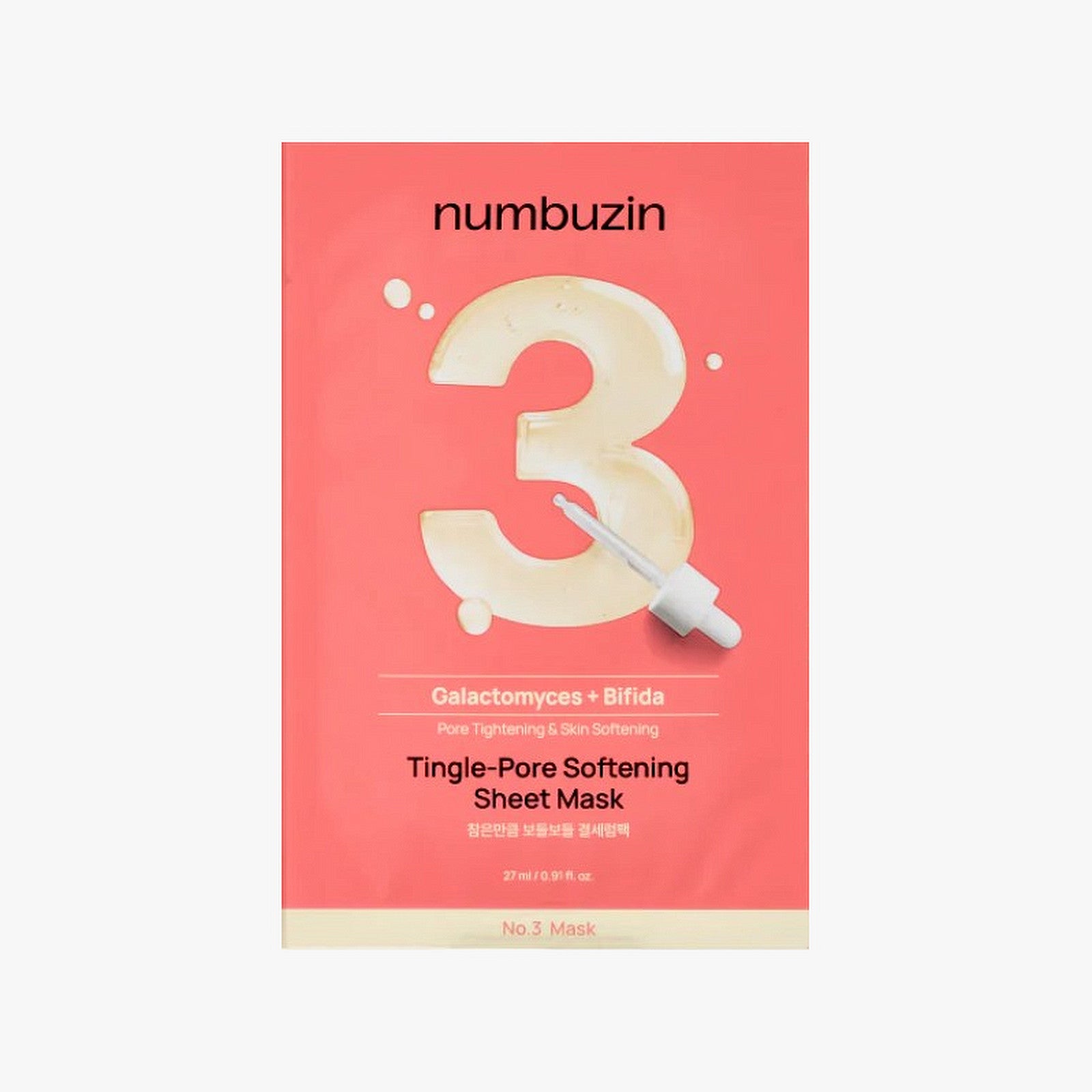numbuzin No. 3 Tingle-Pore Softening Mask