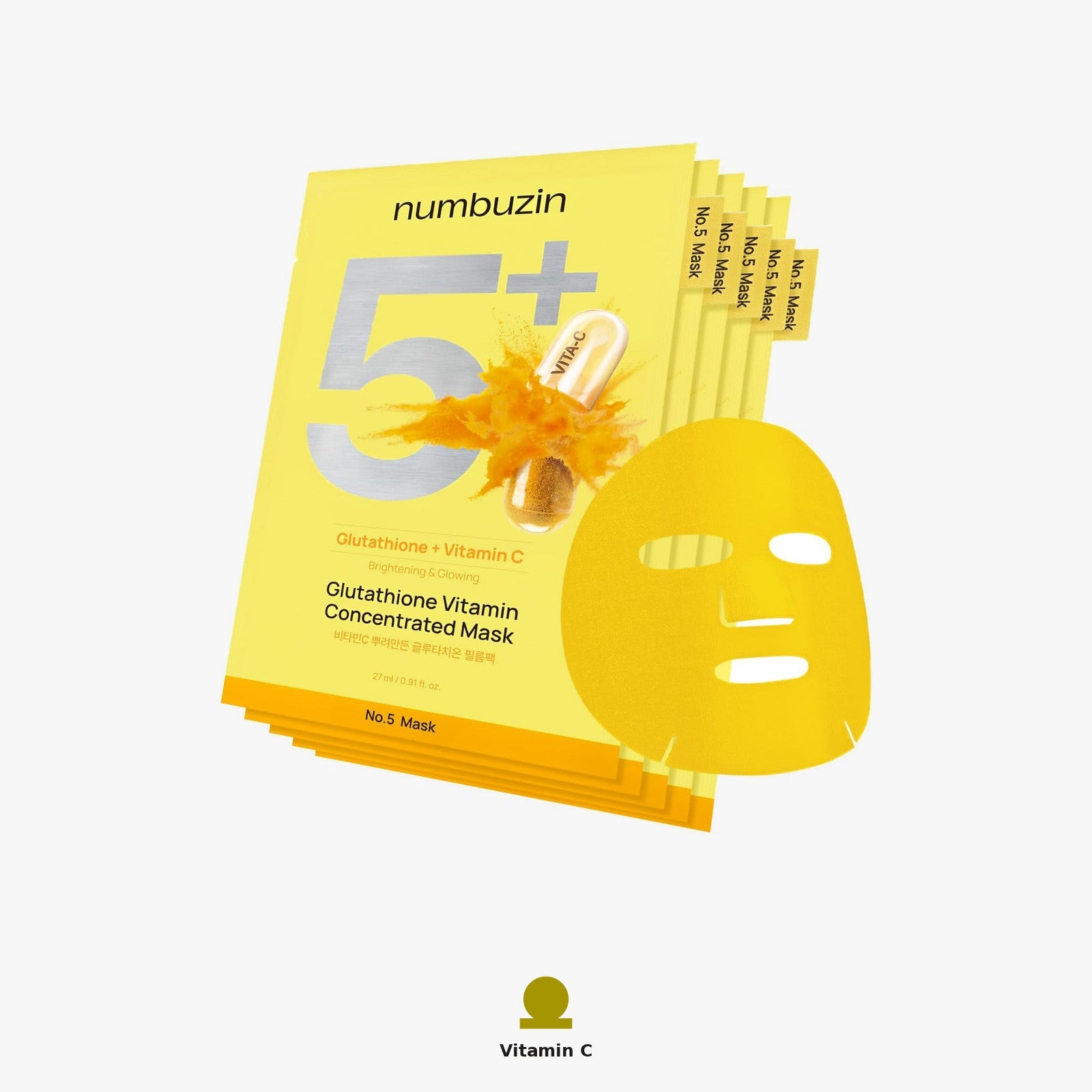 numbuzin No. 5 Vitamin Spotlight Sheet Mask