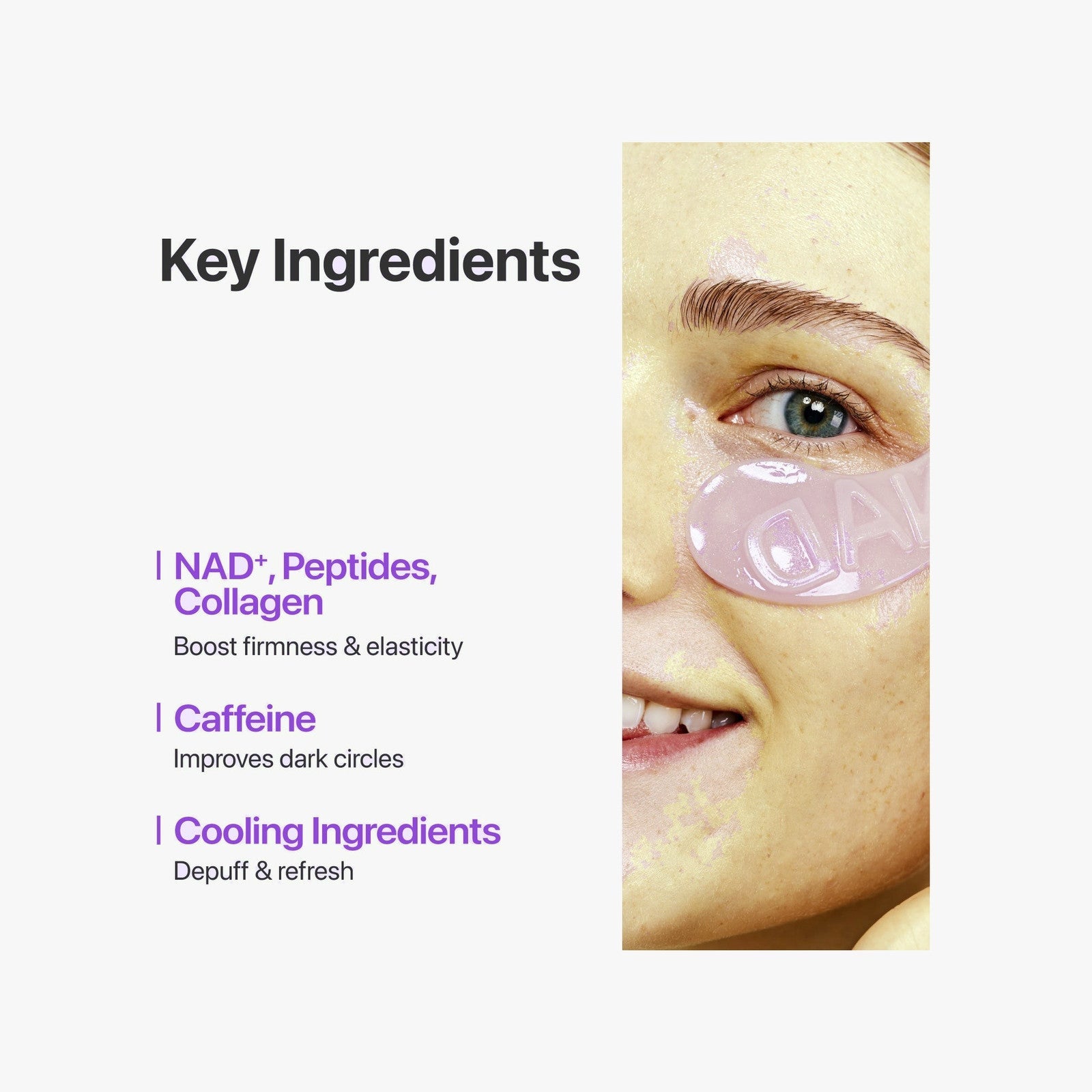 numbuzin No.9 NAD+ Collagen Under Eye Patches (5 Pairs)
