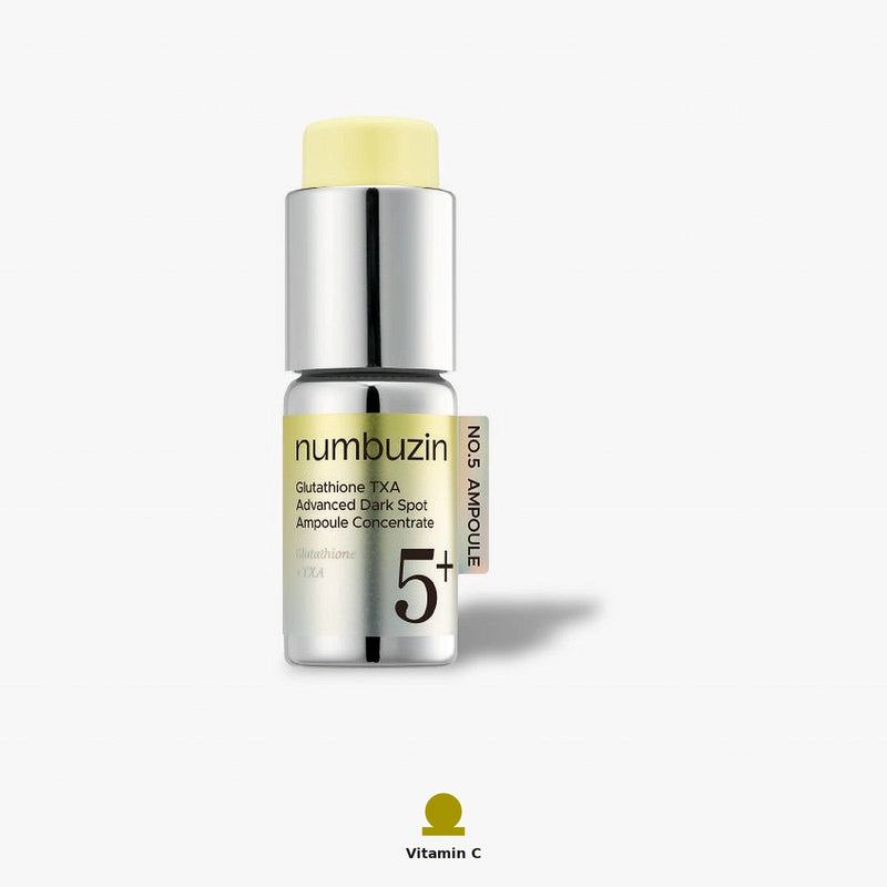 numbuzin No.5+ Glutathione TXA Advanced Dark Spot Ampoule Concentrate 10g