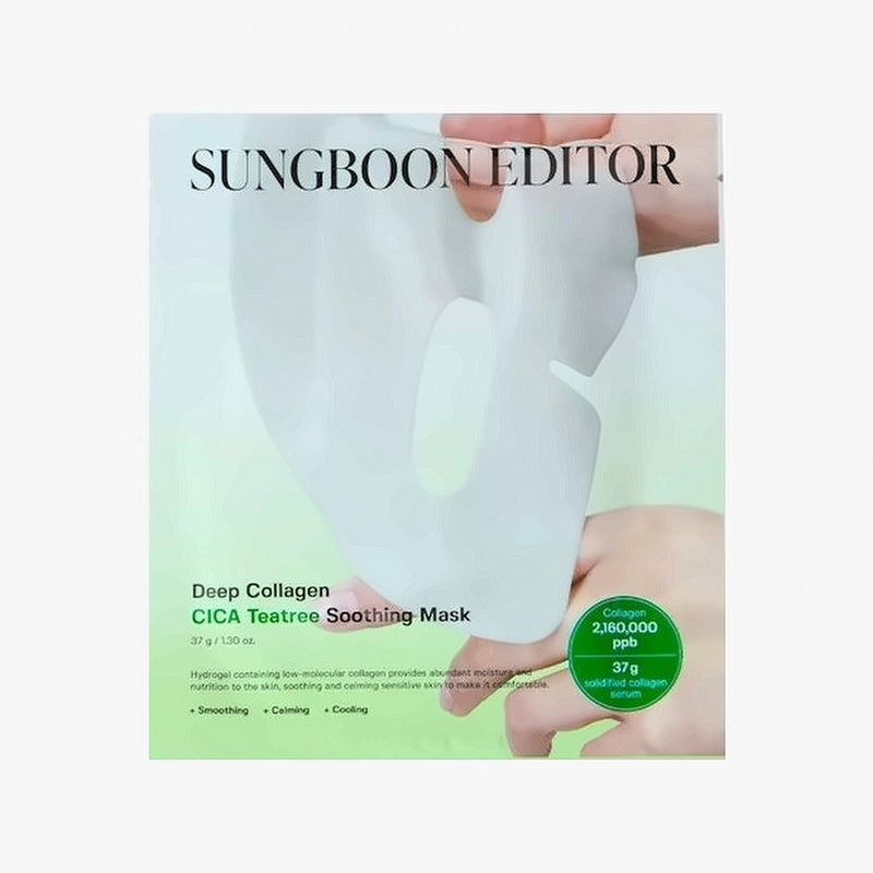 SUNGBOON Editor Deep Collagen Cica Teatree Soothing Mask